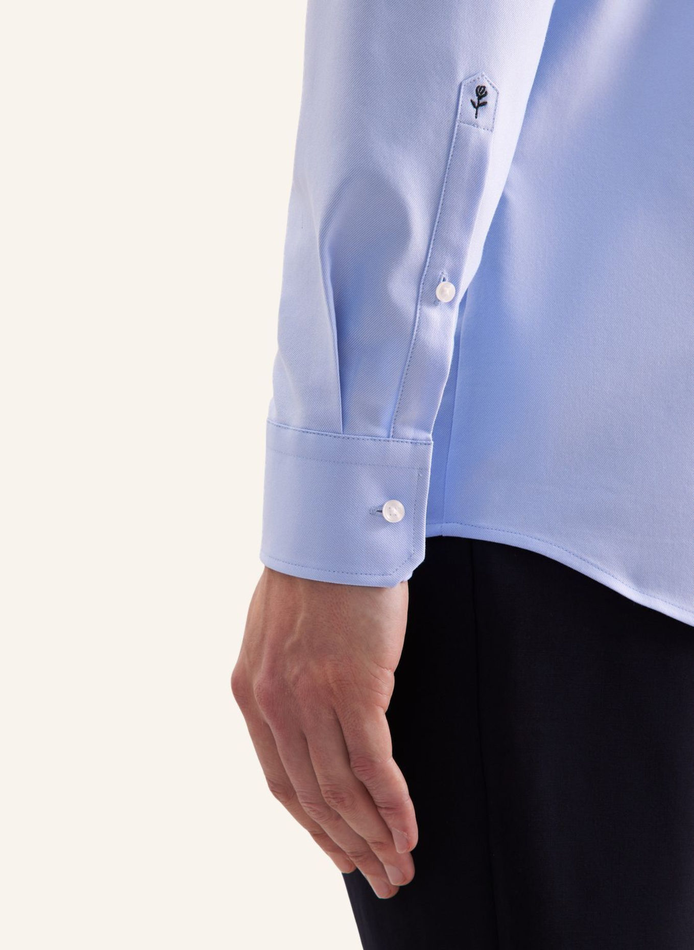 seidensticker Performance-Hemd Regular Fit: BLAU