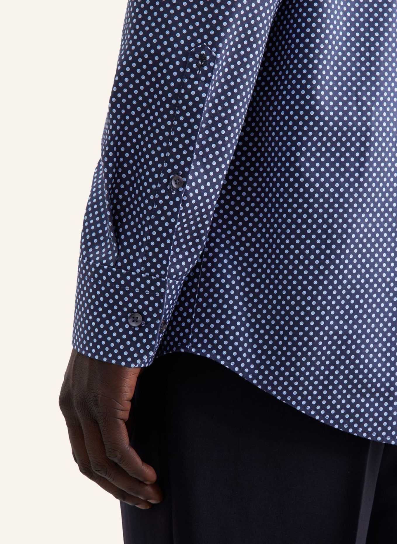 seidensticker Business Hemd Regular Fit: DUNKELBLAU