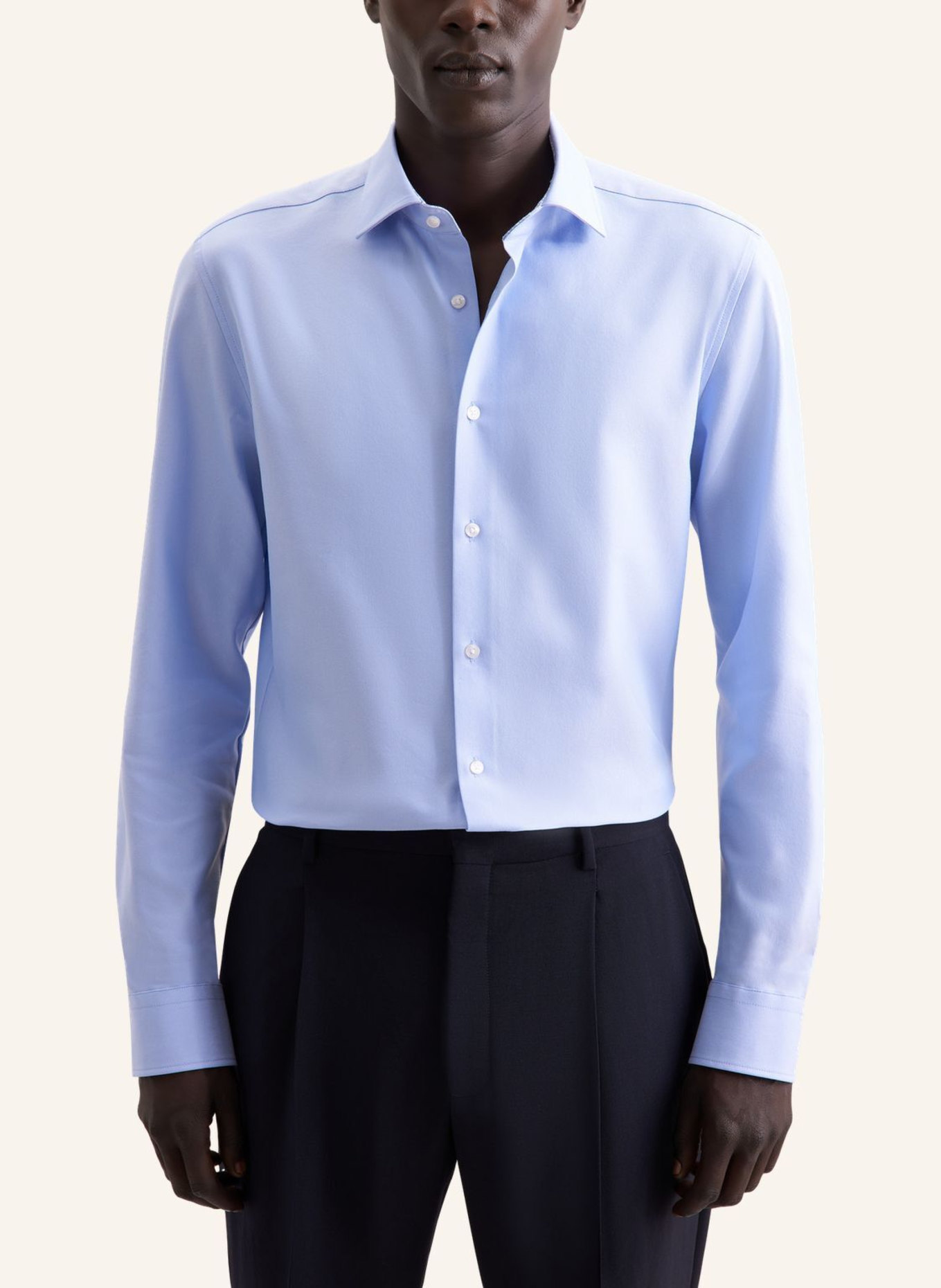 seidensticker Performance-Hemd Slim Fit: BLAU