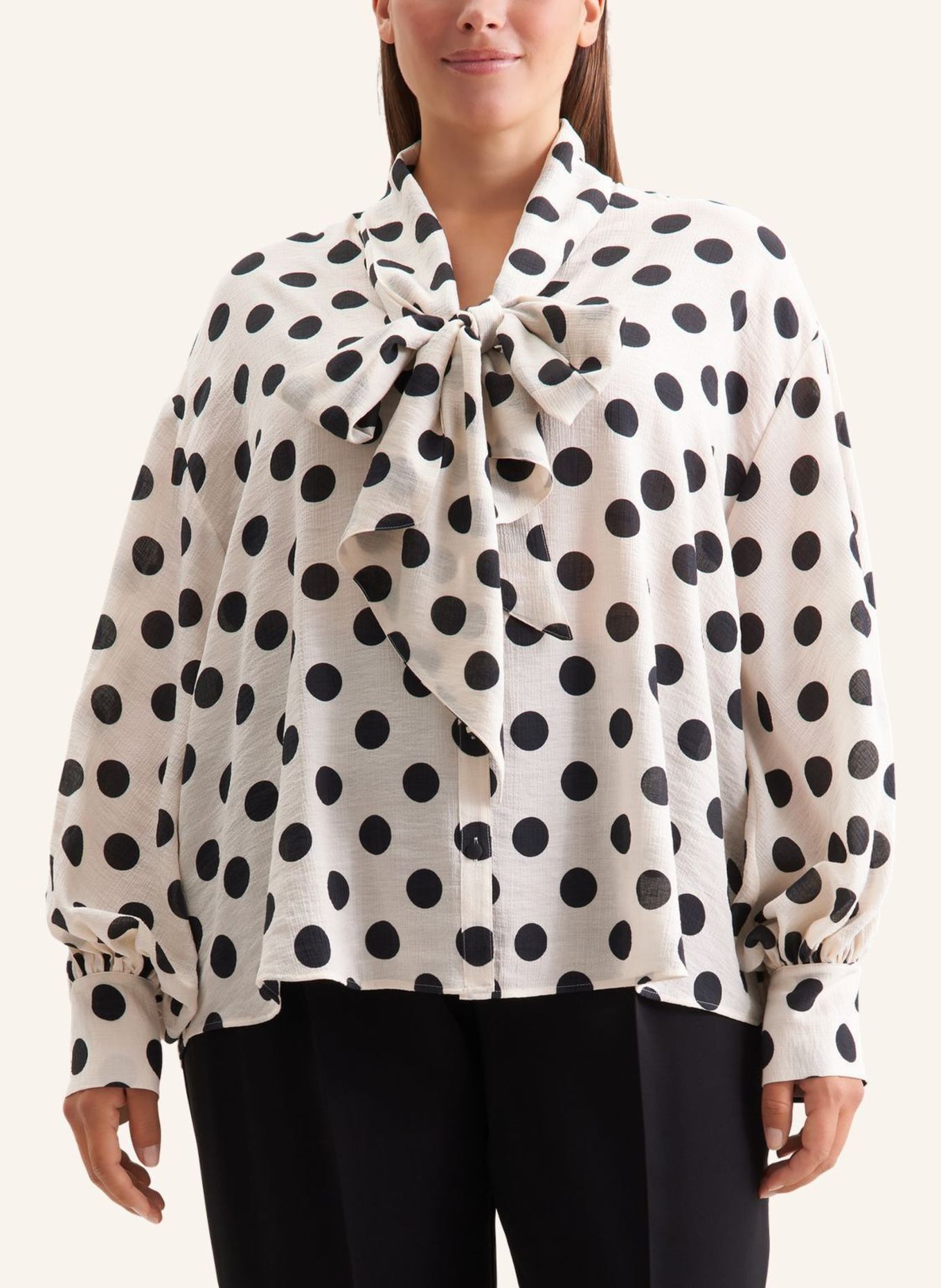 seidensticker Rüschenbluse: WEISS