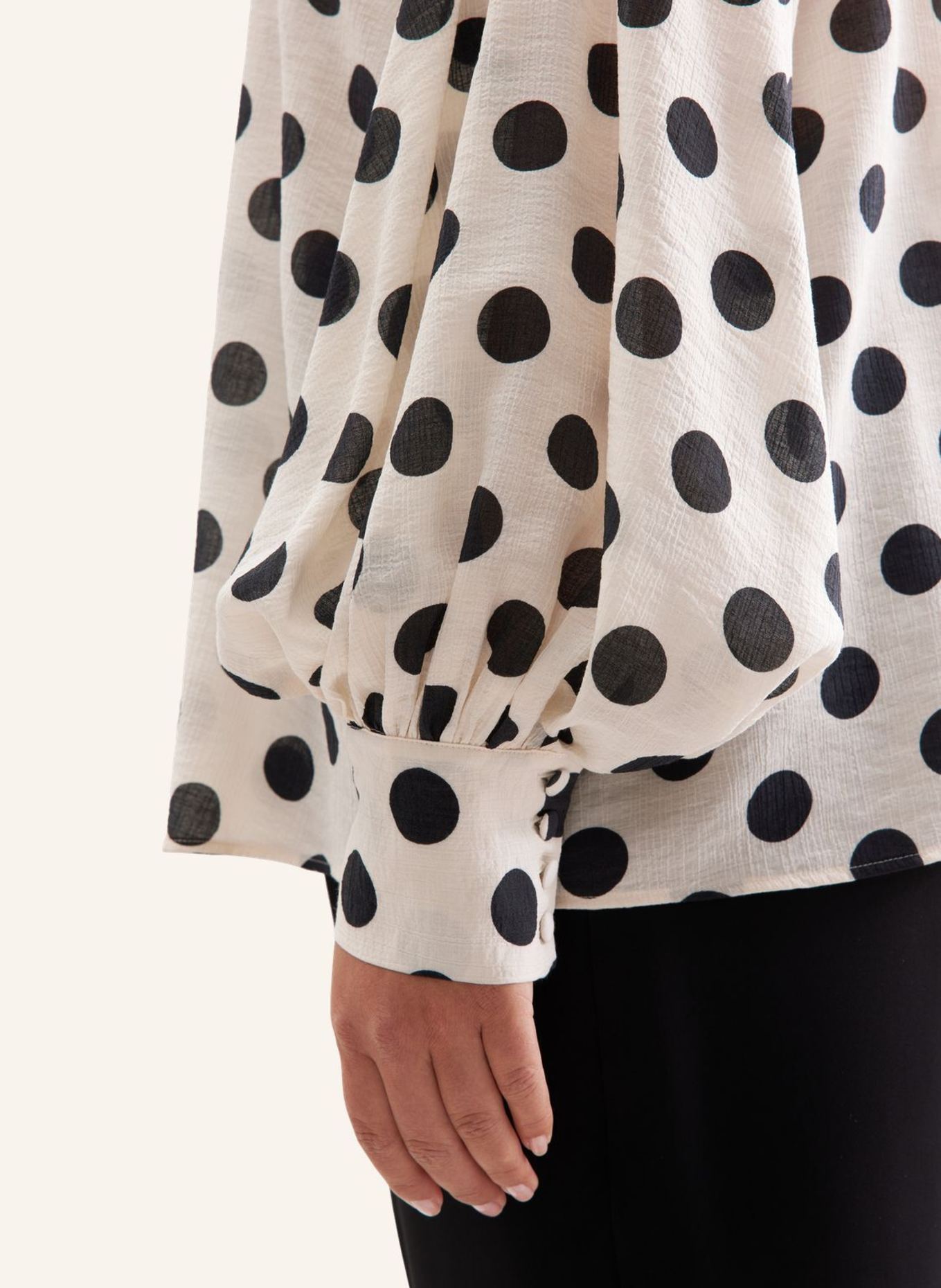 seidensticker Rüschenbluse: WEISS