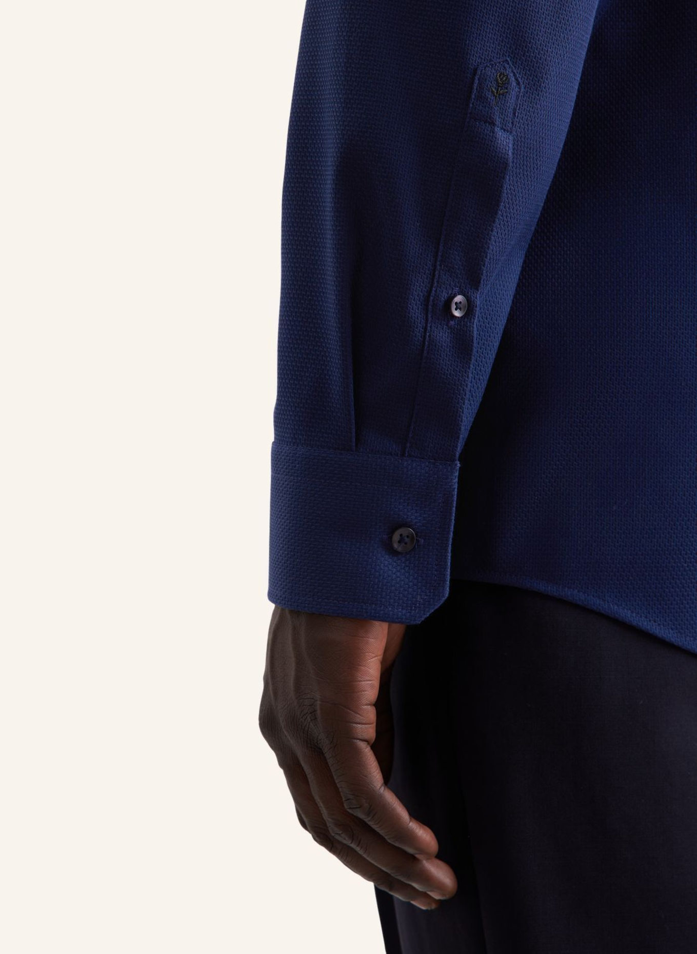 seidensticker Business Hemd Regular Fit: DUNKELBLAU