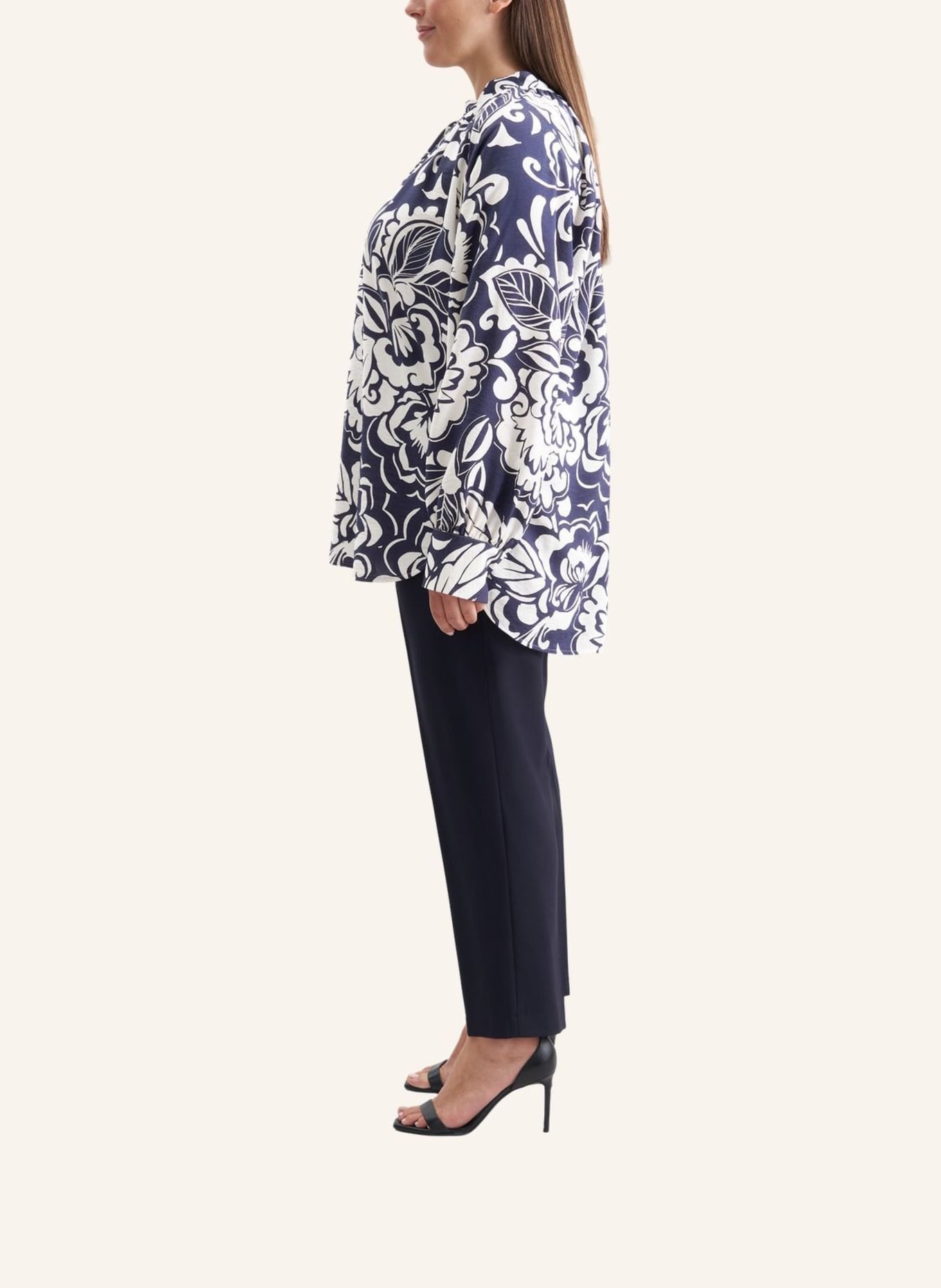 seidensticker Schlupfbluse: DUNKELBLAU