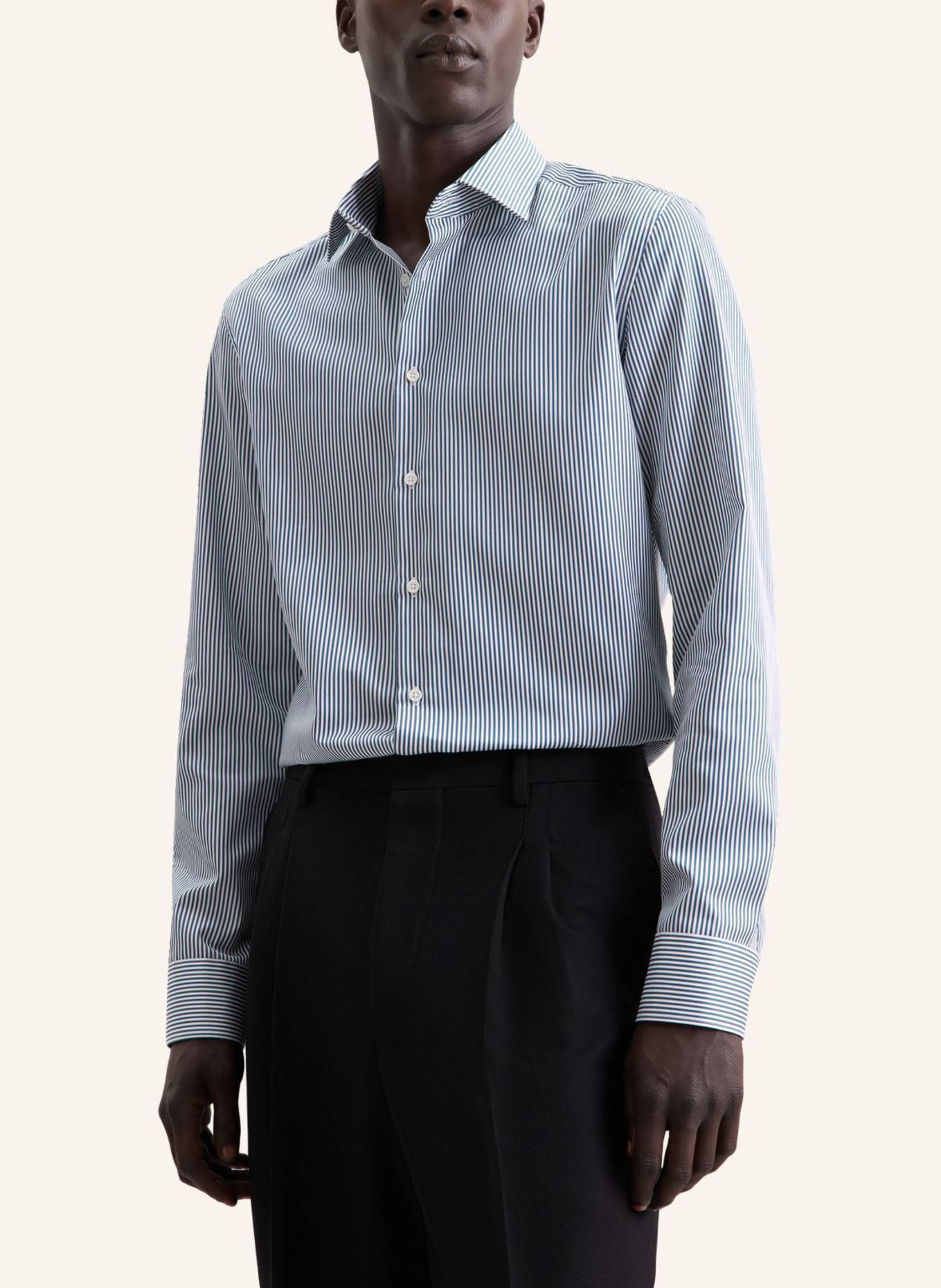 seidensticker Business Hemd Slim Fit: GRÜN