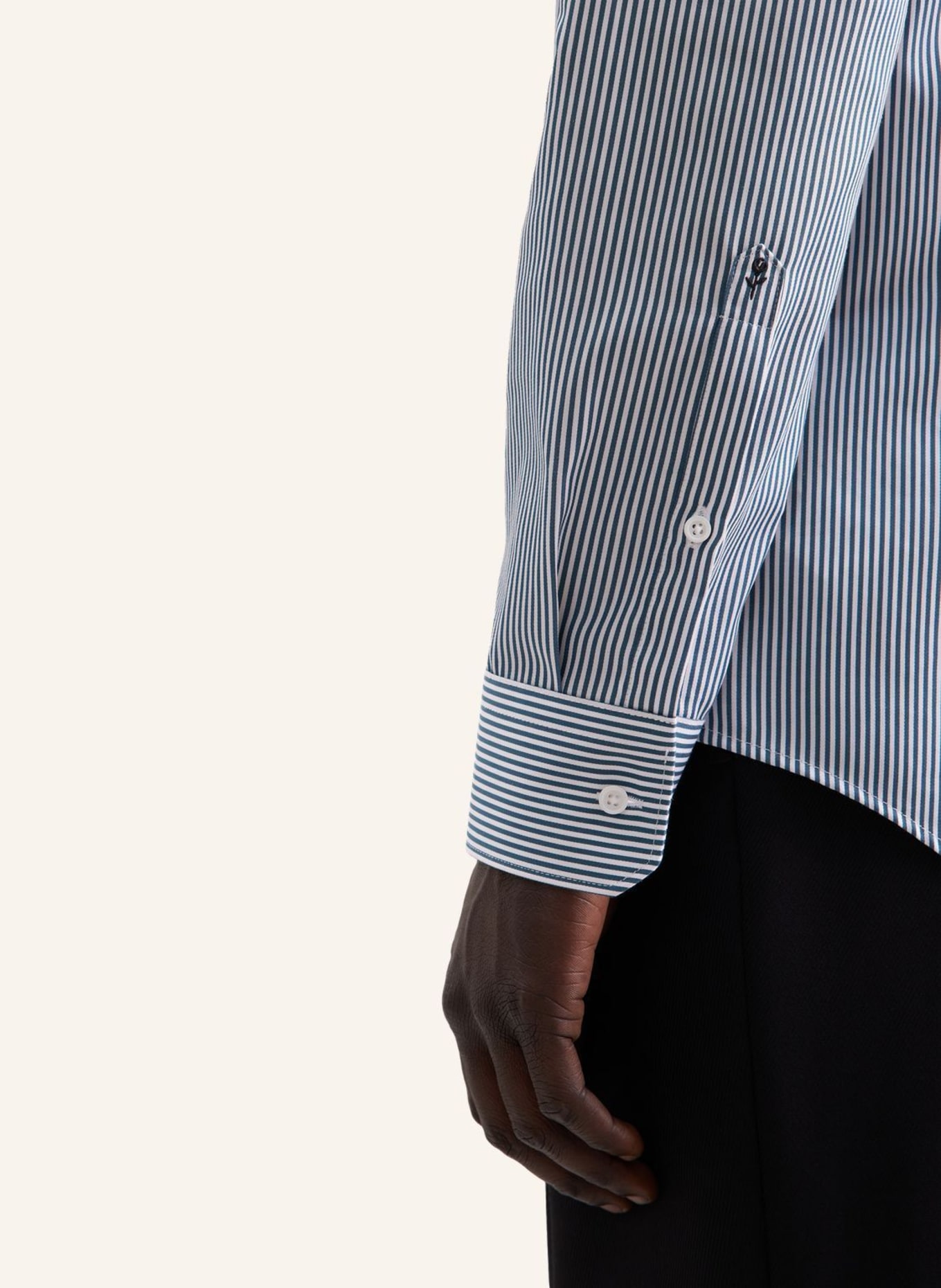 seidensticker Business Hemd Slim Fit: GRÜN