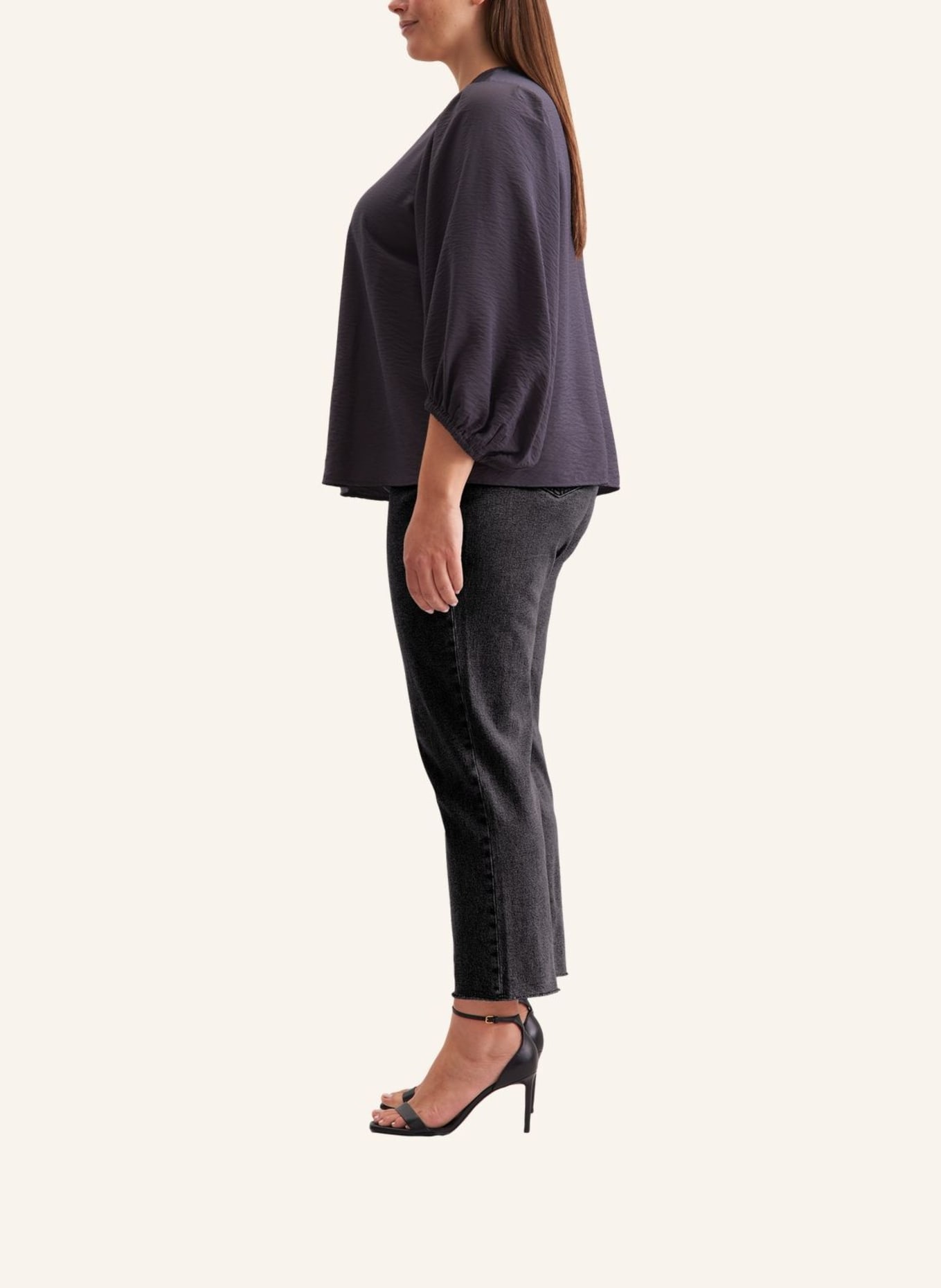 seidensticker Schlupfbluse: GRAU