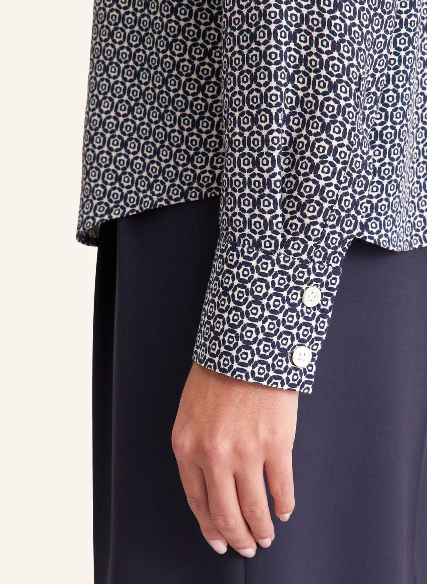 seidensticker Hemdbluse: DUNKELBLAU