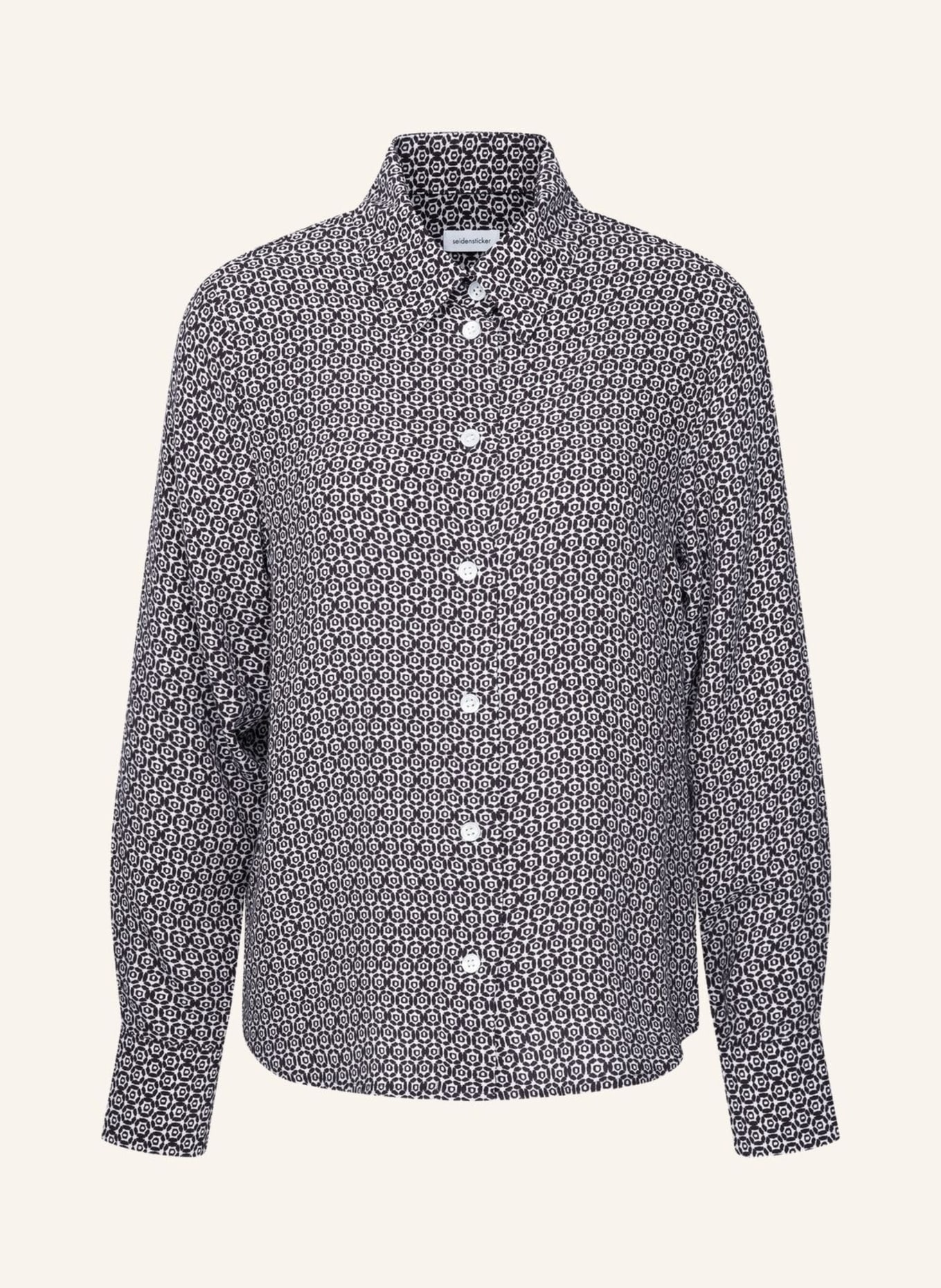 seidensticker Hemdbluse: DUNKELBLAU