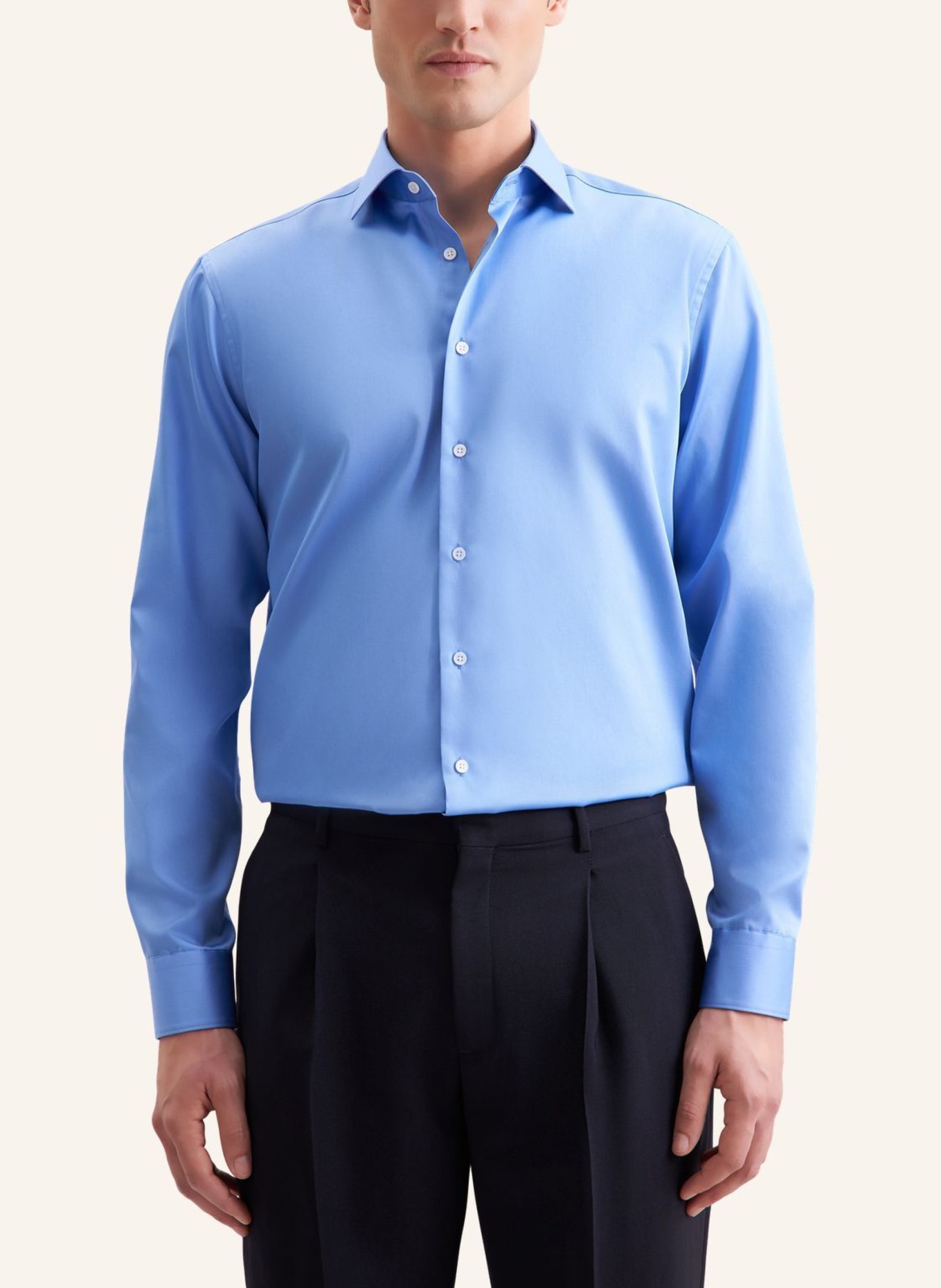 seidensticker Business Hemd Regular Fit: BLAU