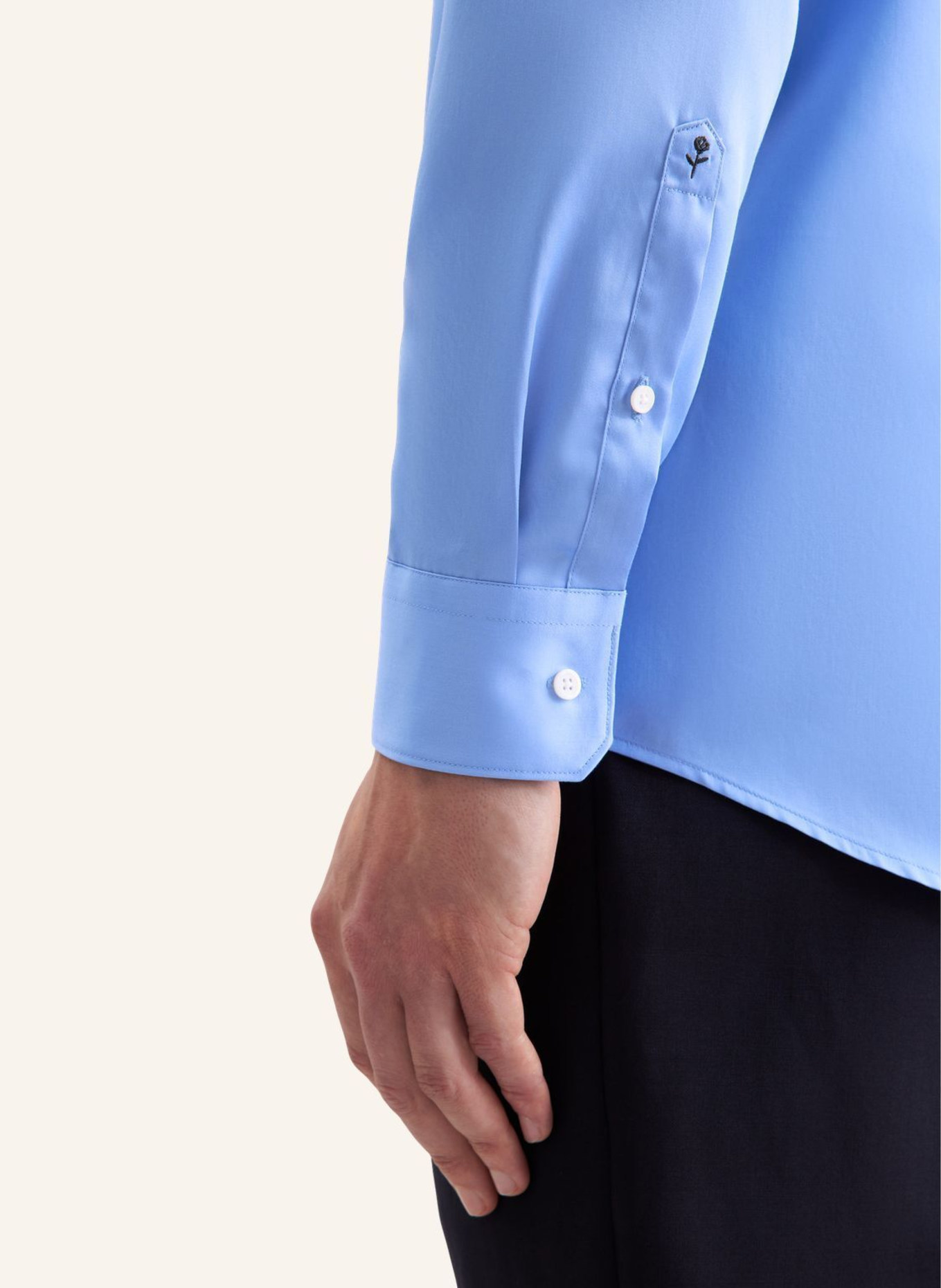 seidensticker Business Hemd Regular Fit: BLAU