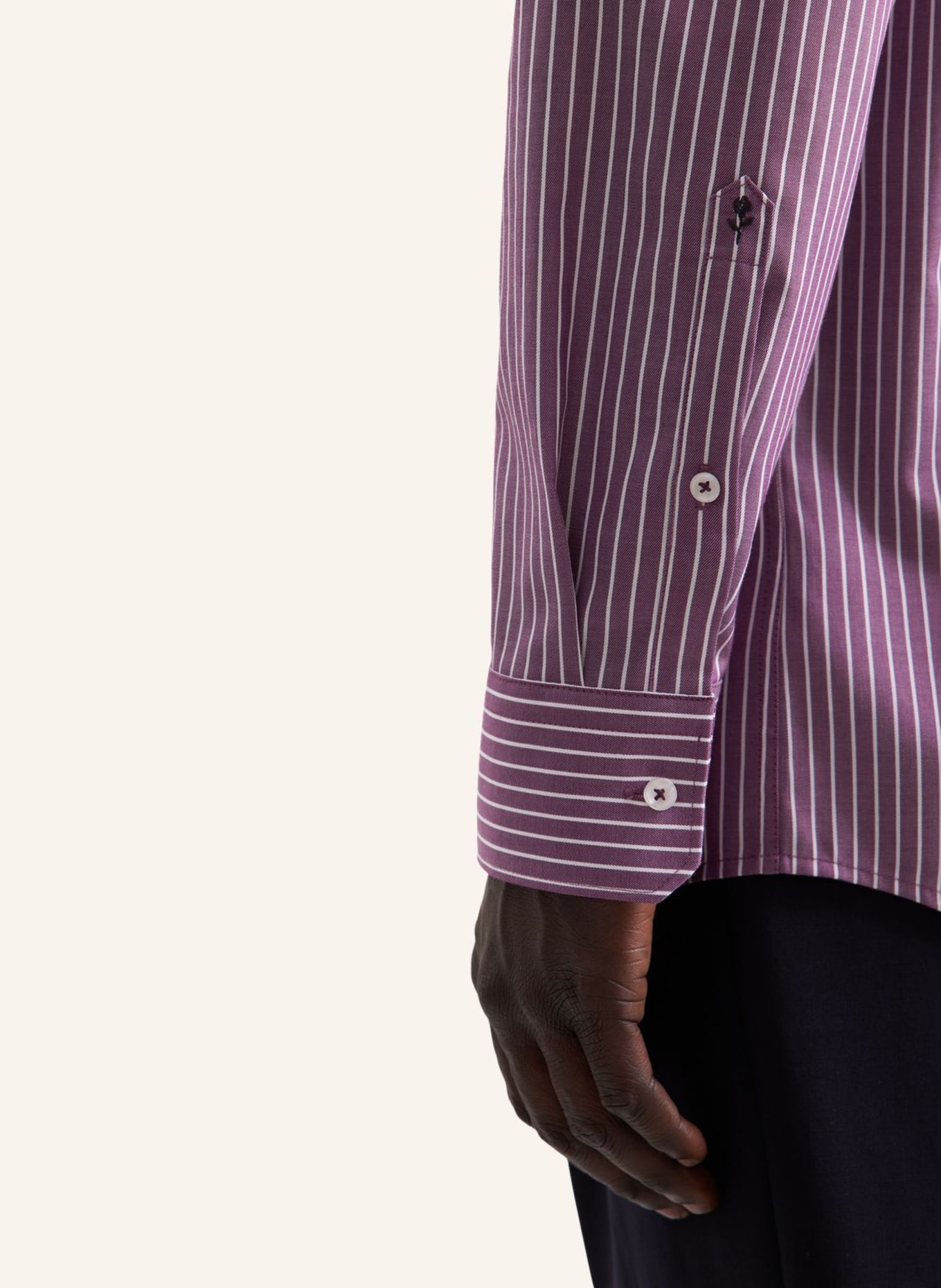 seidensticker Business Hemd Regular Fit: LILA