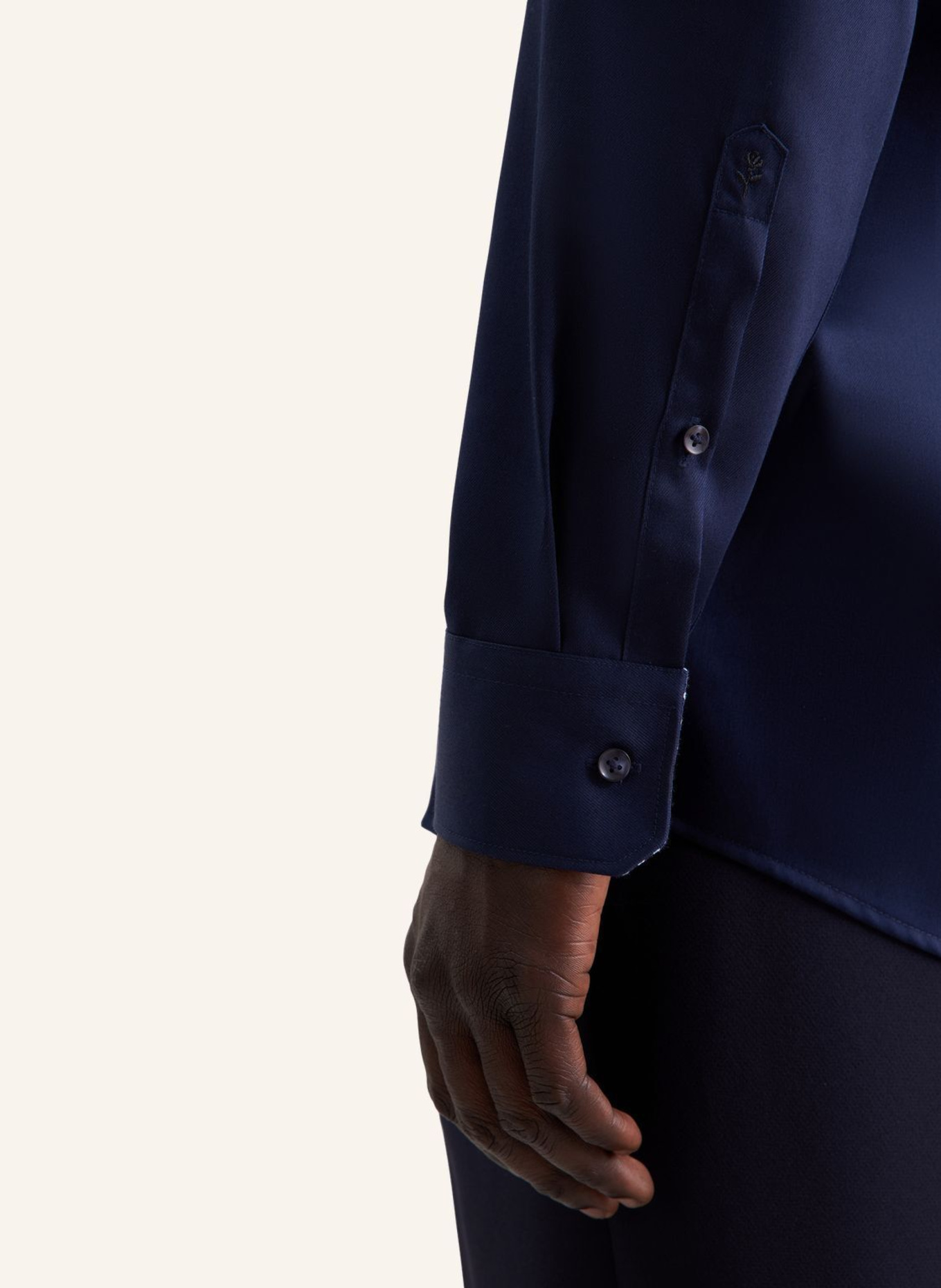 seidensticker , Business Hemd Regular Fit: DUNKELBLAU