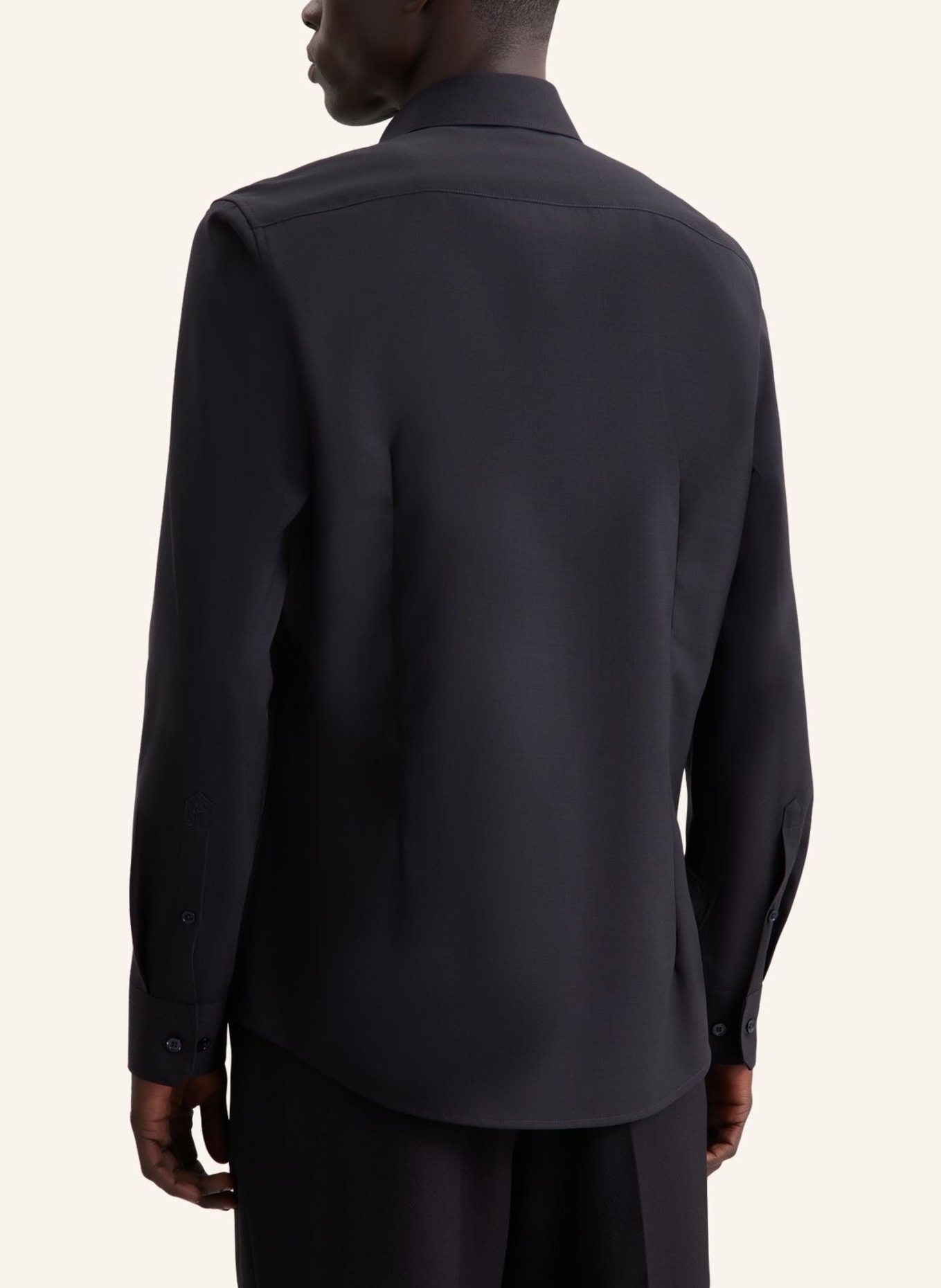 seidensticker Business Hemd Slim Fit: SCHWARZ