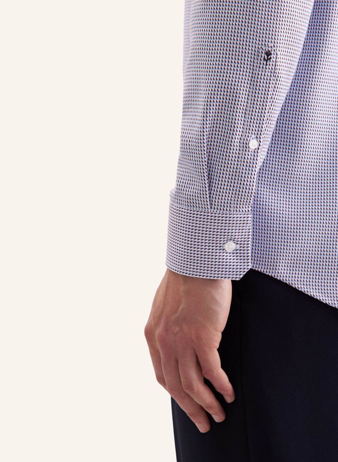 seidensticker Business Hemd Regular Fit: ROT