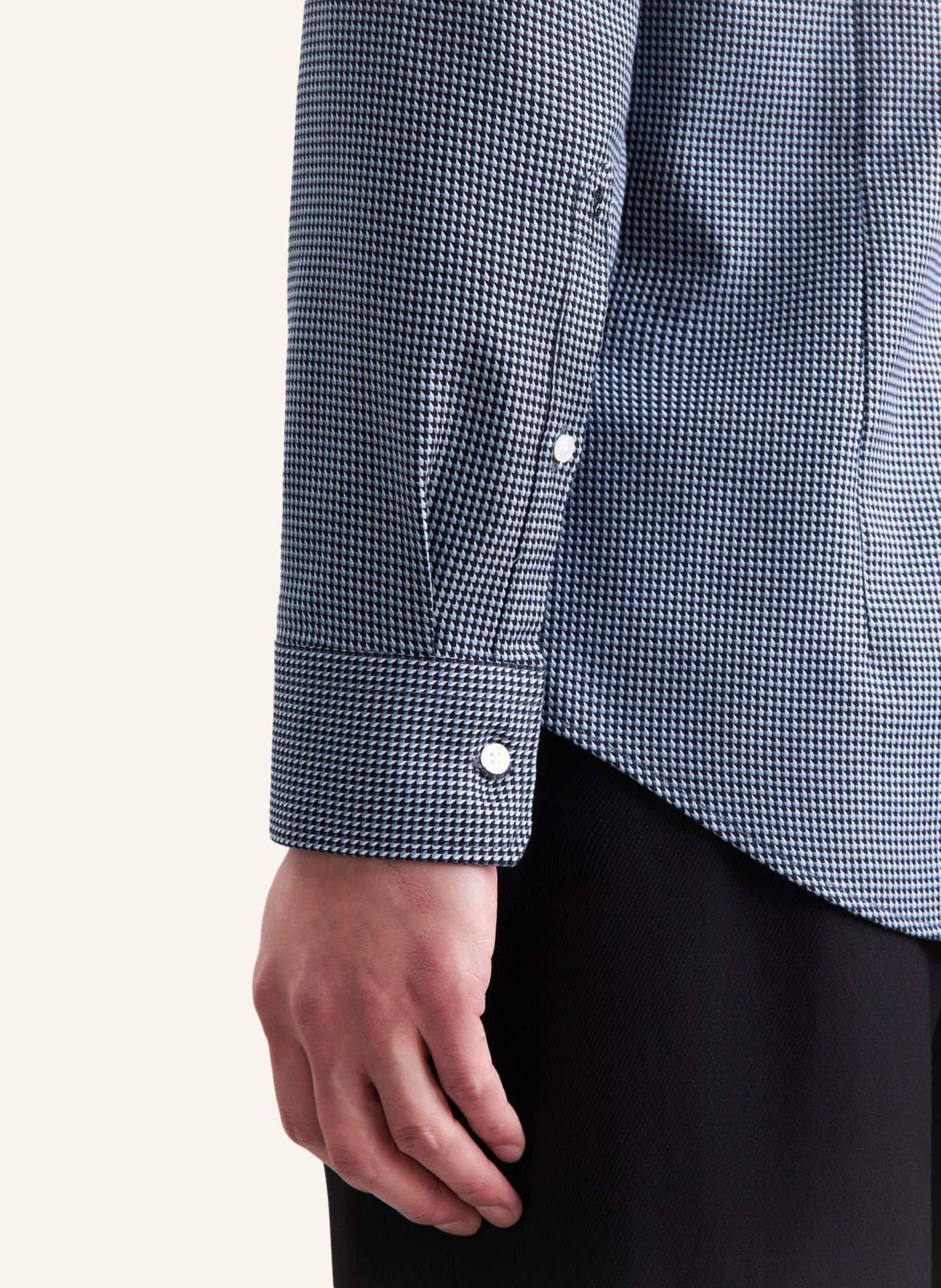 seidensticker Business Hemd Slim Fit: DUNKELBLAU