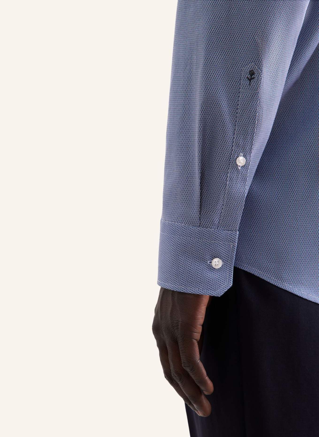 seidensticker Business Hemd Regular Fit: DUNKELBLAU