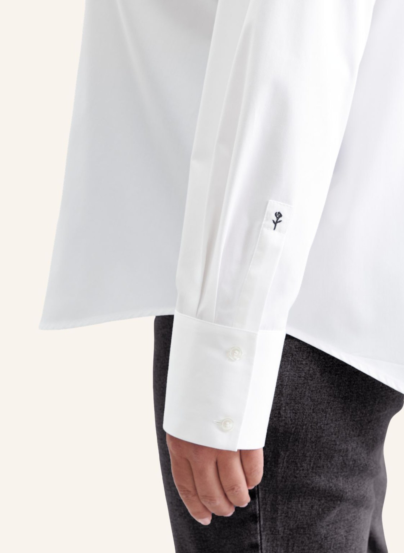 seidensticker Hemdbluse: WEISS