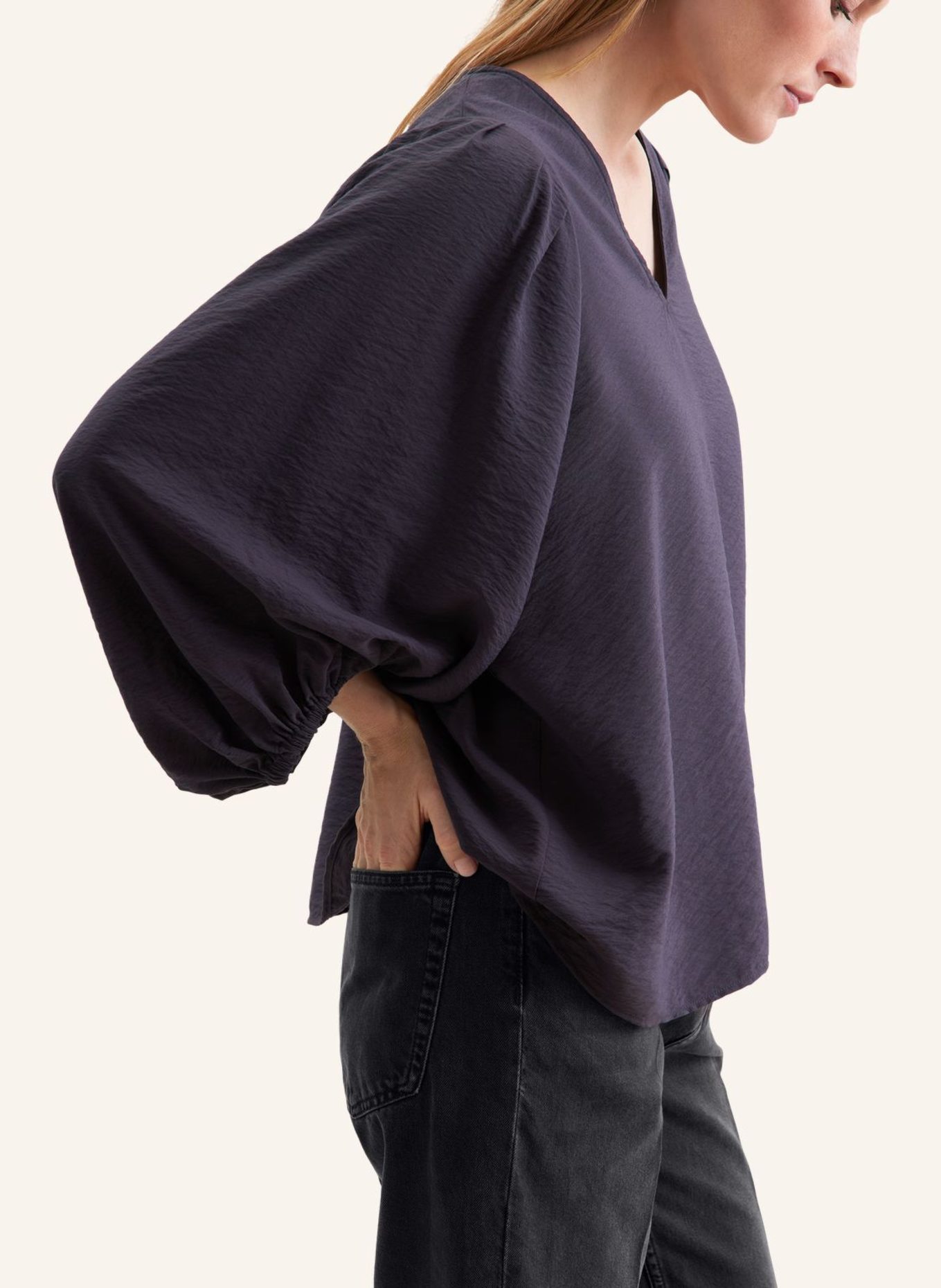 seidensticker Schlupfbluse: GRAU