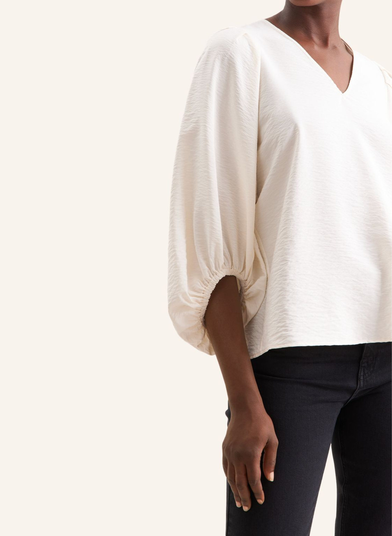 seidensticker Schlupfbluse: ECRU