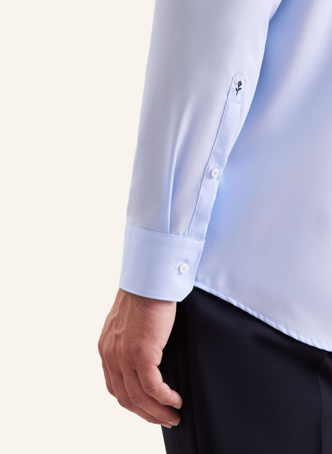 seidensticker , Business Hemd Regular Fit: HELLBLAU