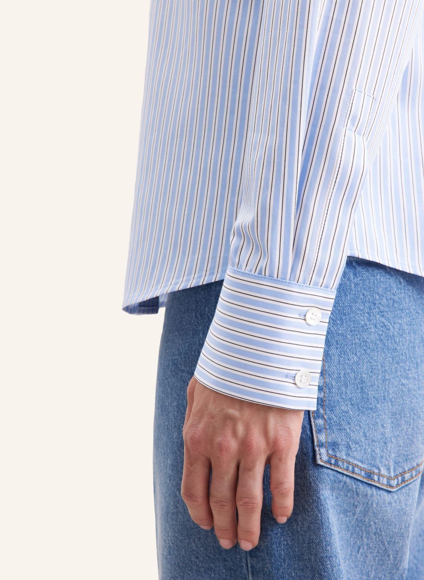 seidensticker Hemdbluse: HELLBLAU