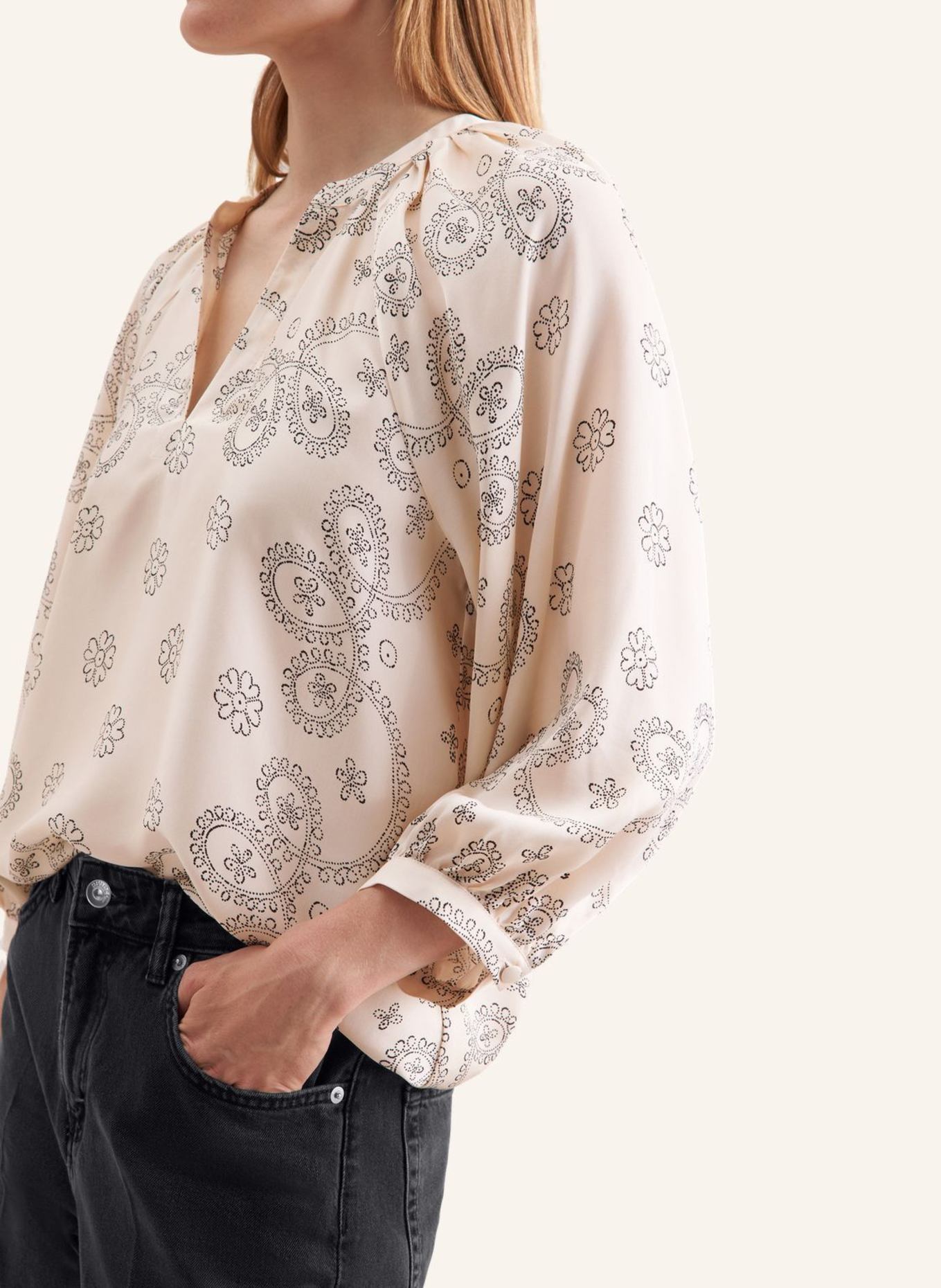 seidensticker Schlupfbluse: ECRU