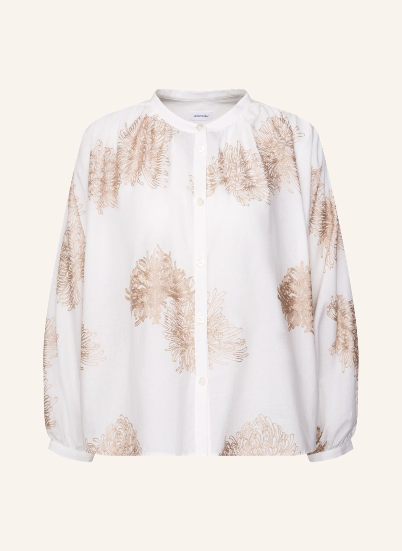 seidensticker Stehkragenbluse: ECRU