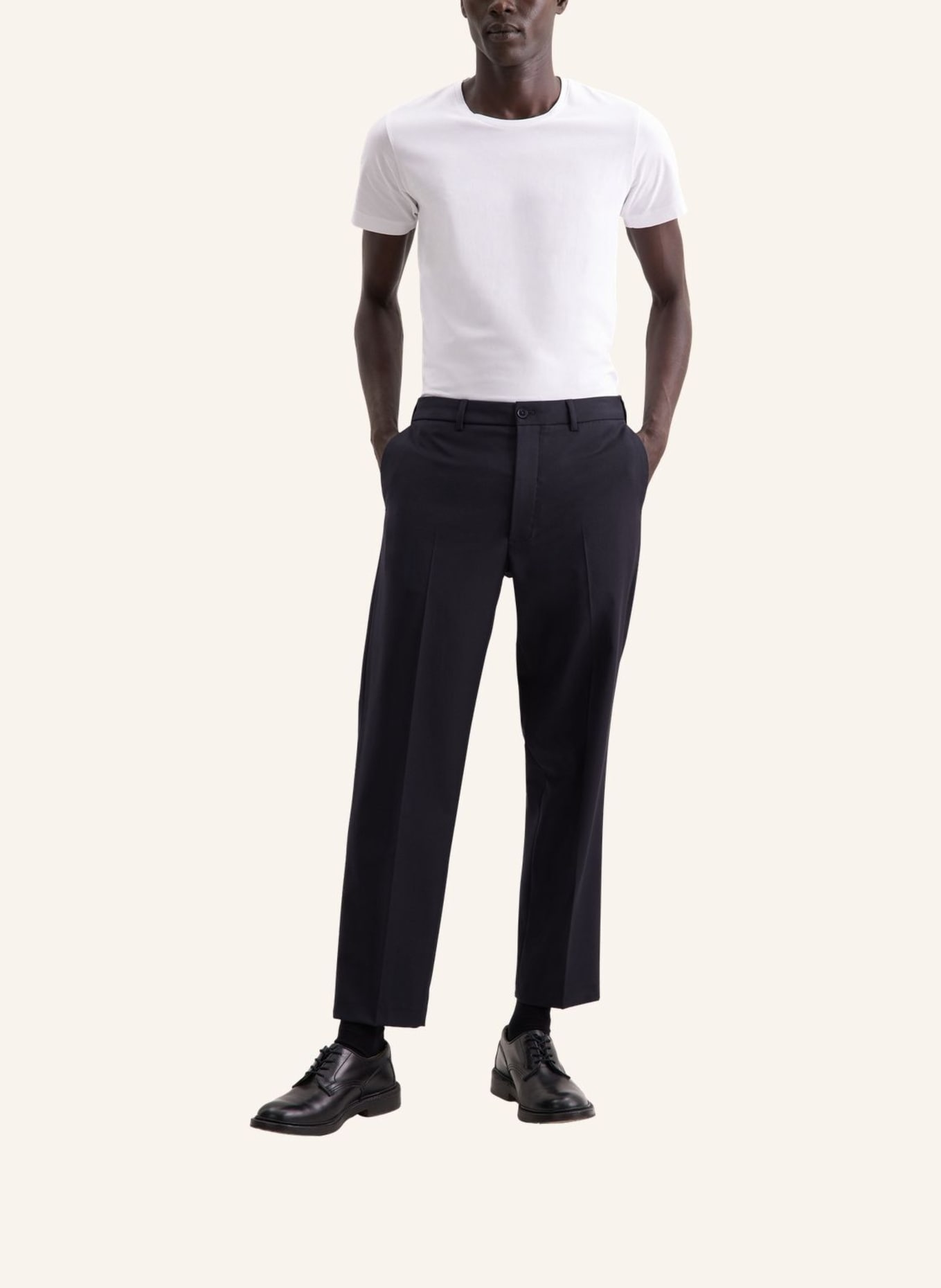 seidensticker Chino Regular Fit: DUNKELBLAU