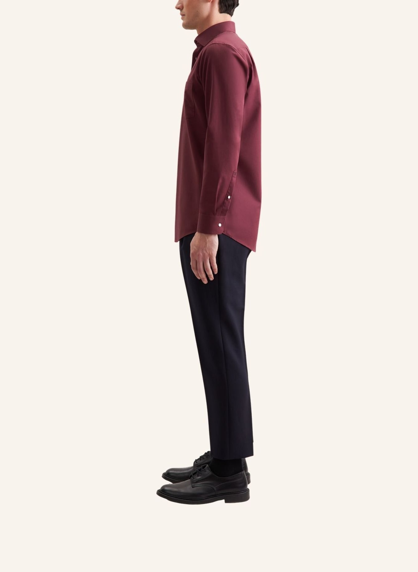 seidensticker Business Hemd Regular Fit: ROT
