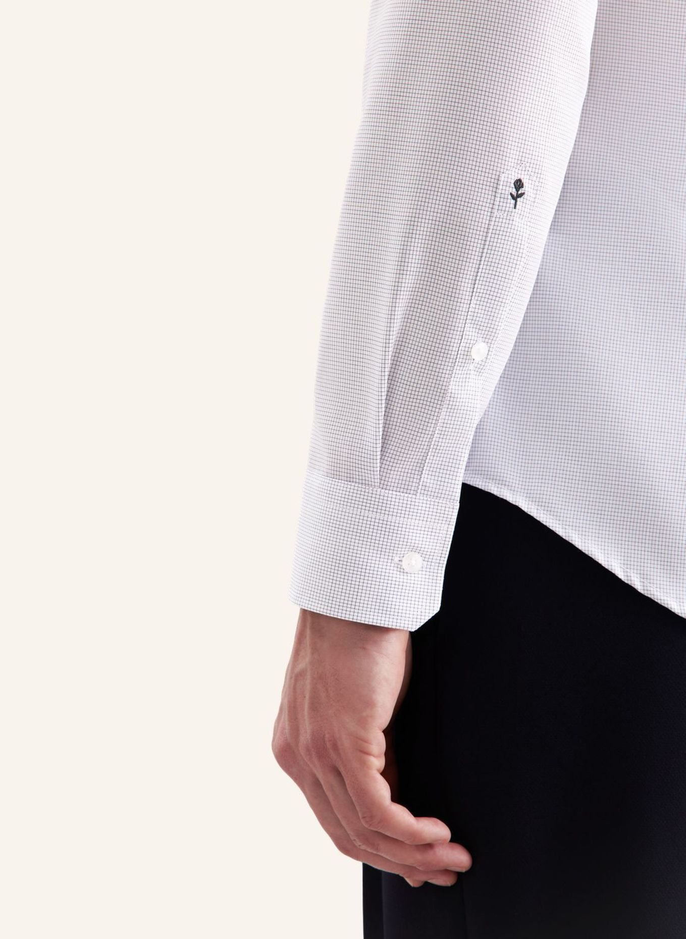 seidensticker Business Hemd Slim Fit: DUNKELBLAU