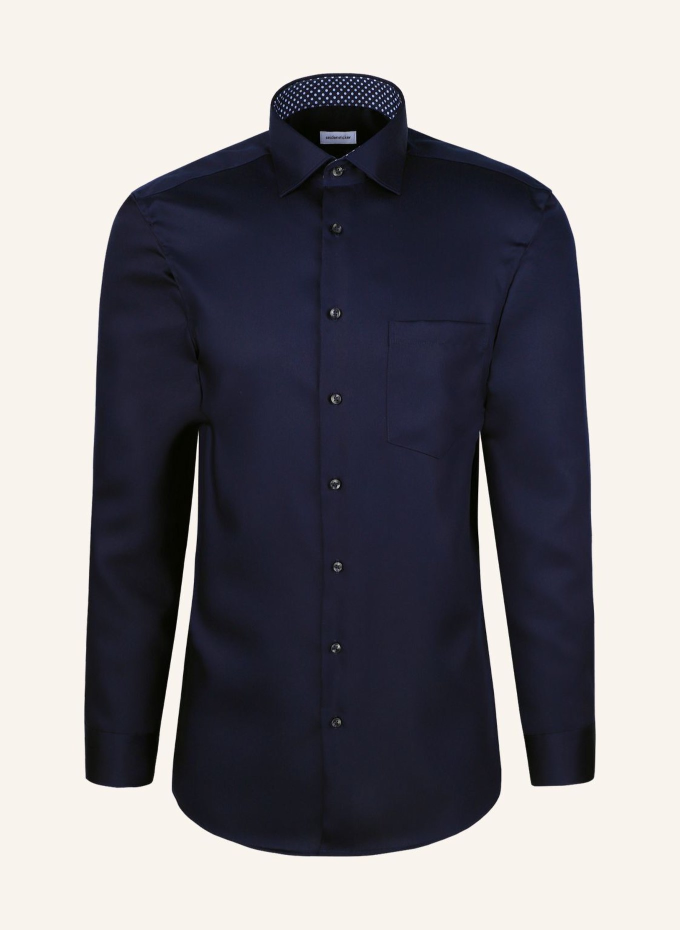 seidensticker , Business Hemd Regular Fit: DUNKELBLAU