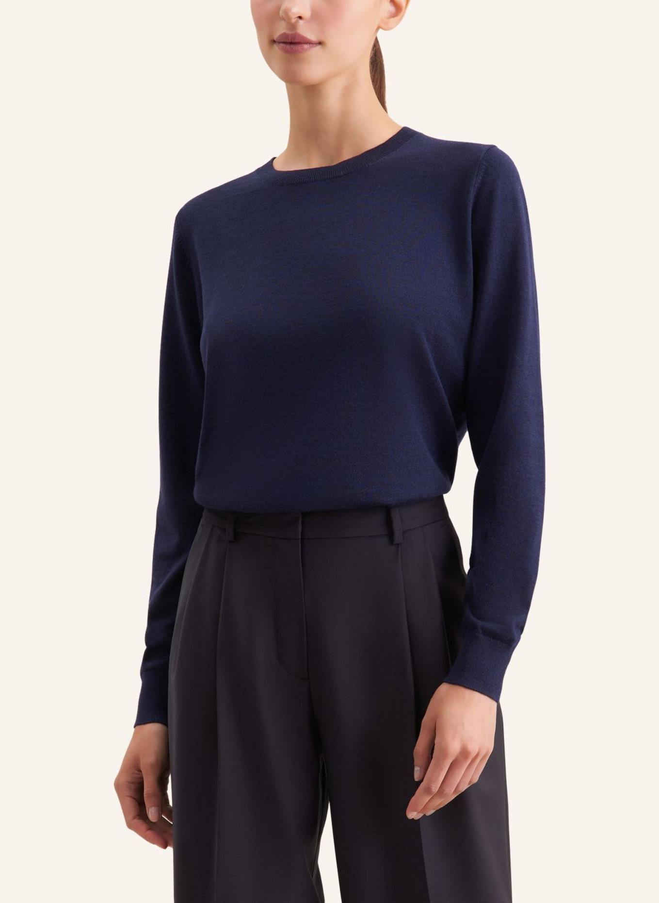 seidensticker Sweater: DUNKELBLAU