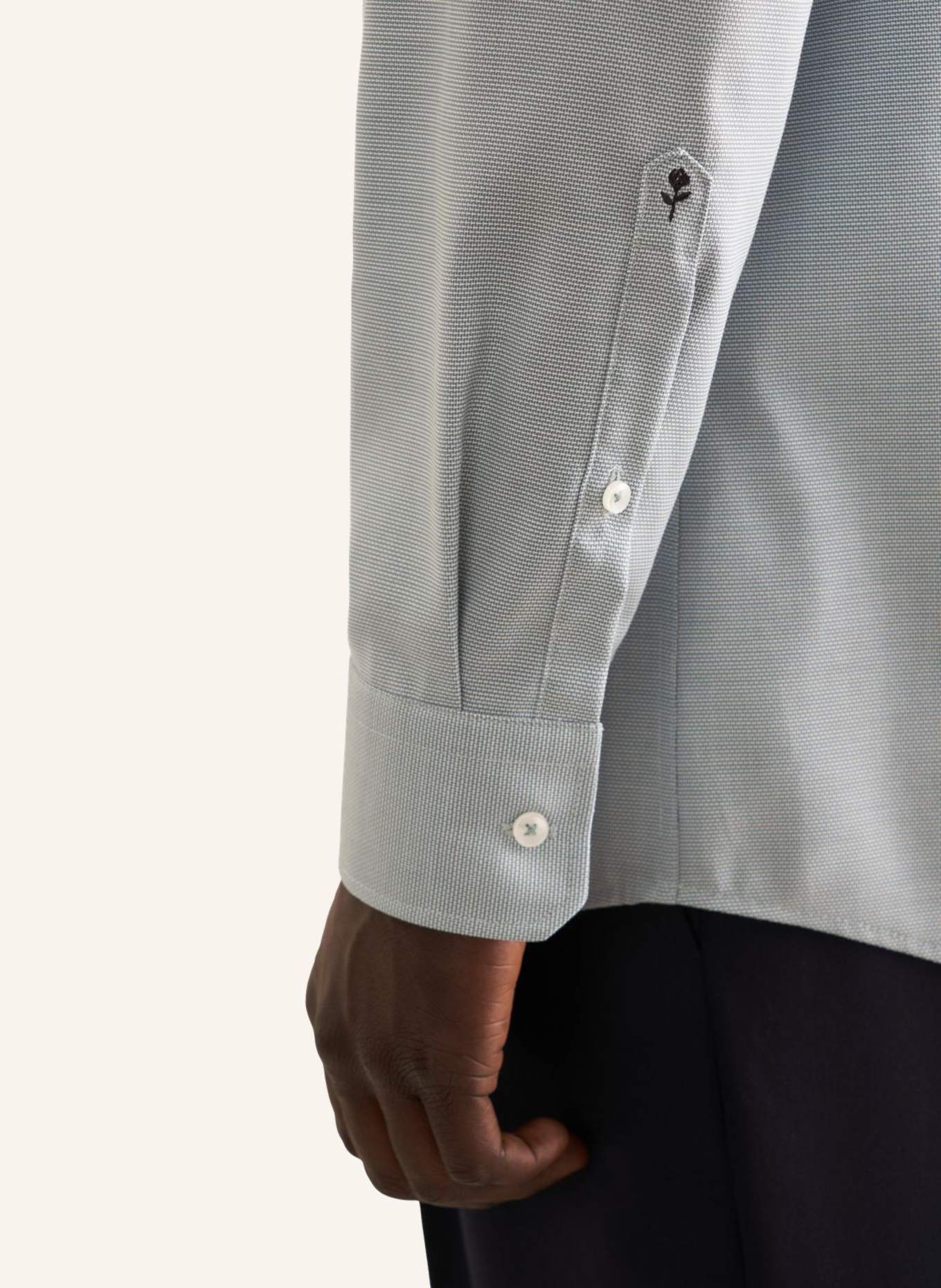 seidensticker Business Hemd Regular Fit: GRÜN