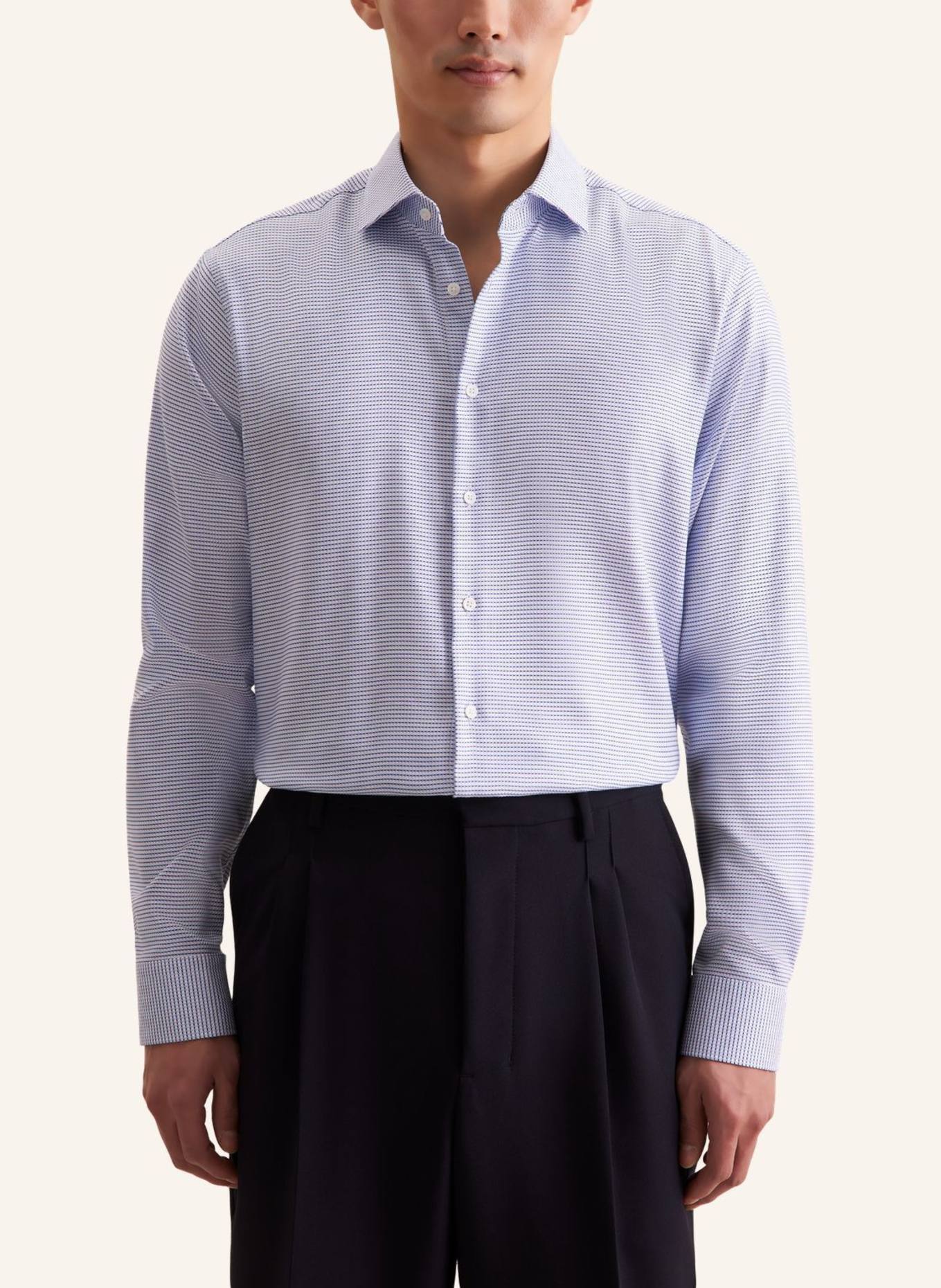 seidensticker Business Hemd Regular Fit: HELLBLAU