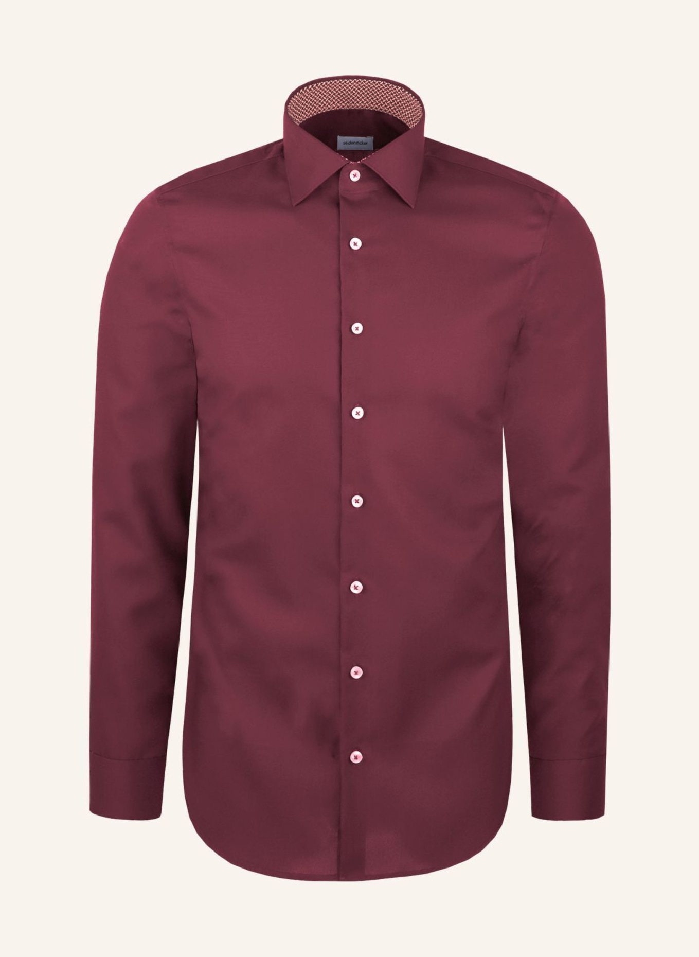 seidensticker Business Hemd Slim Fit: ROT