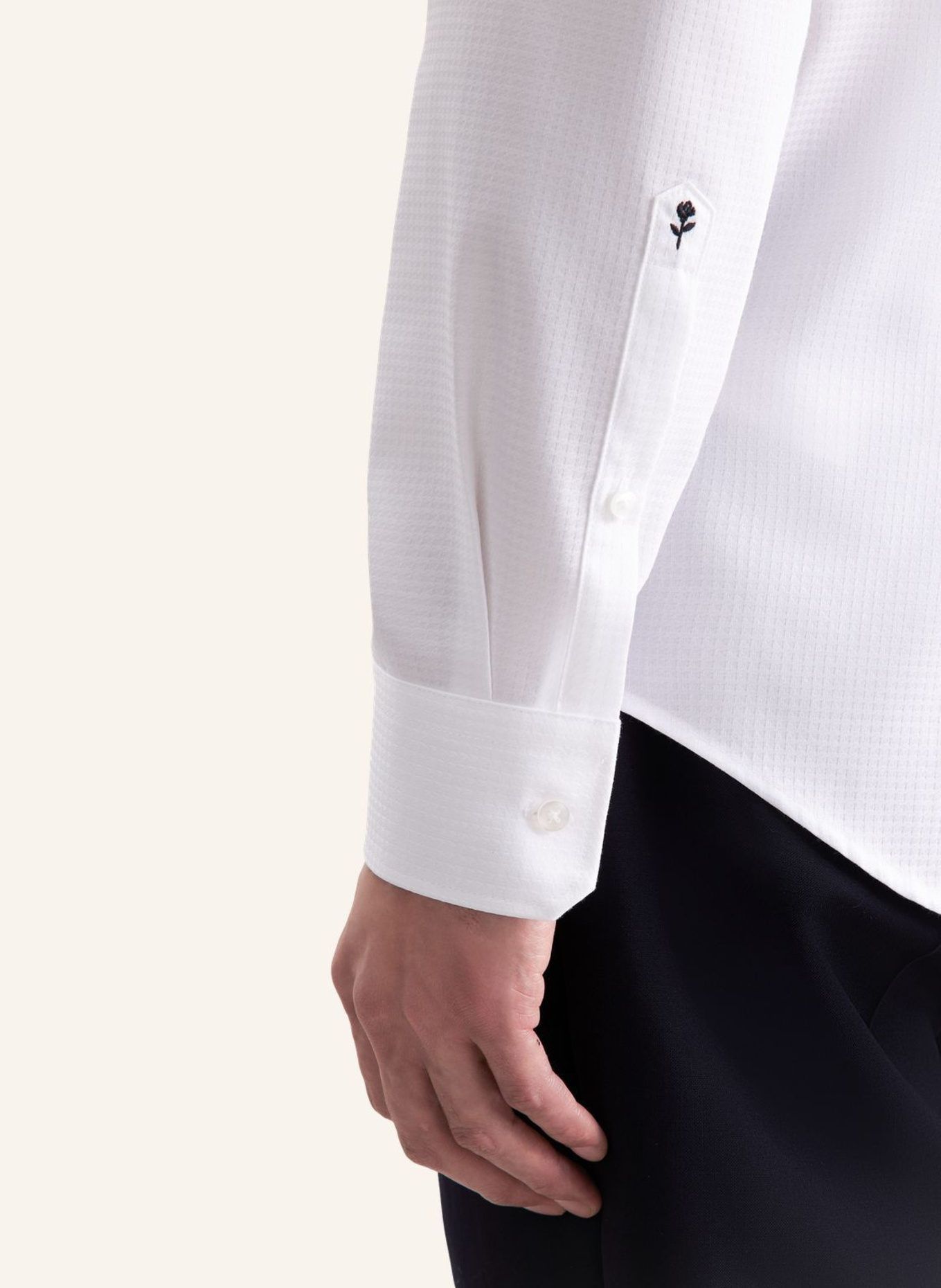 seidensticker Business Hemd Shaped Fit: WEISS