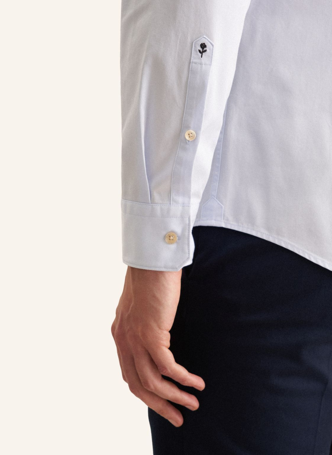 seidensticker Casual Hemd Slim Fit: HELLBLAU