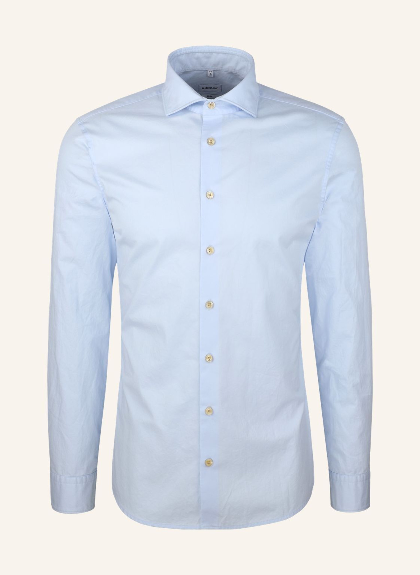 seidensticker Casual Hemd Slim Fit: HELLBLAU