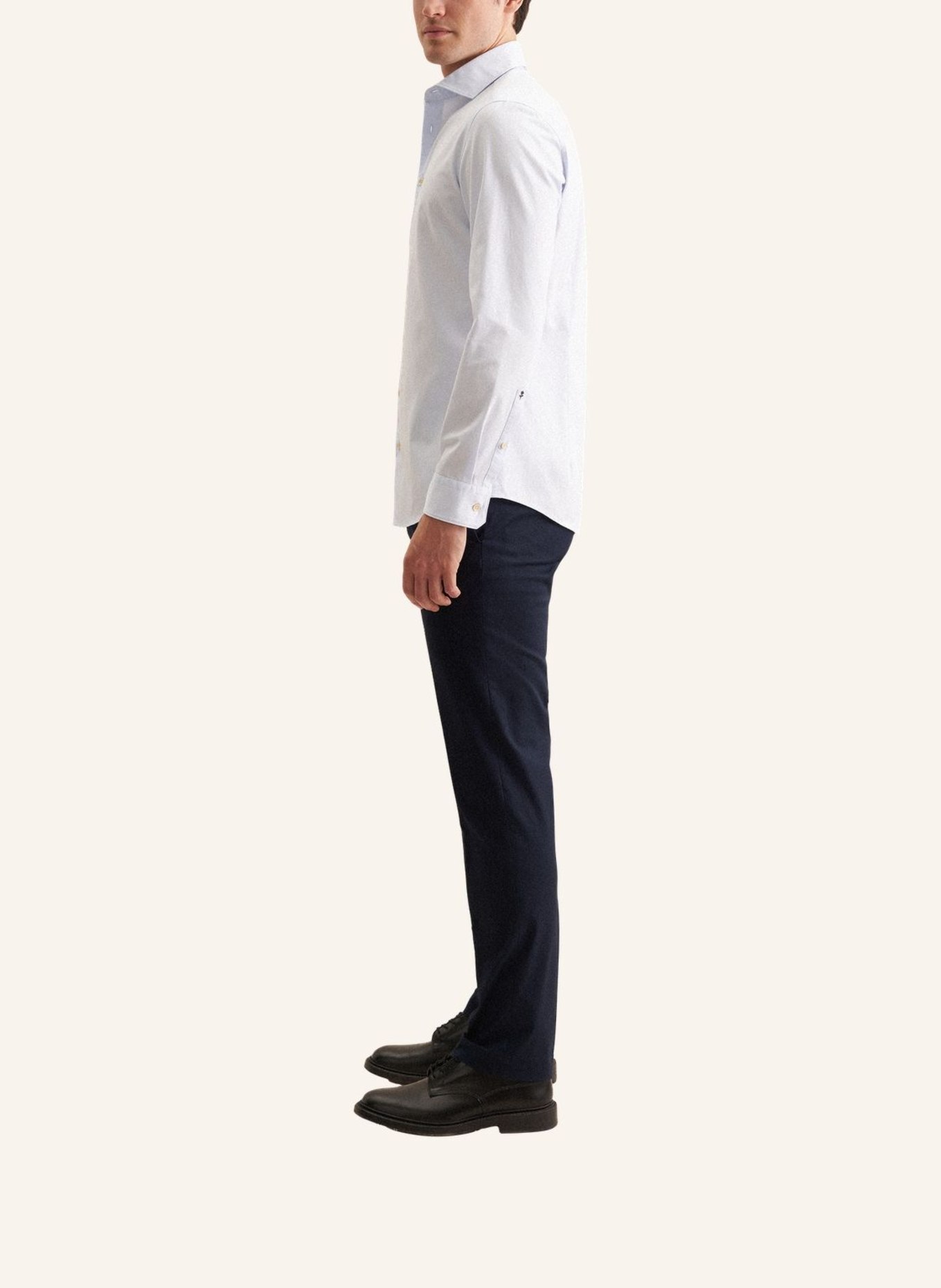 seidensticker Casual Hemd Slim Fit: HELLBLAU