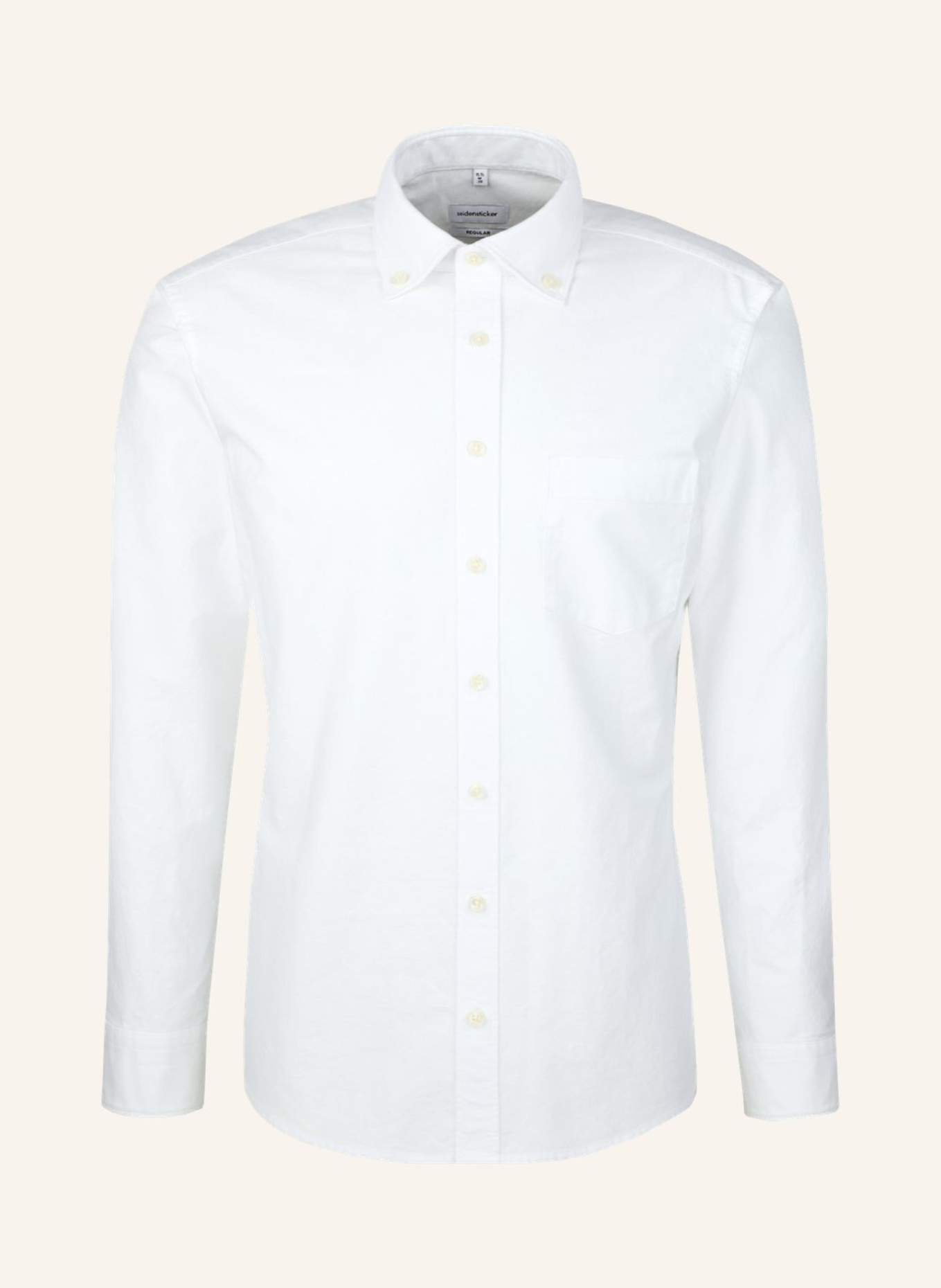 seidensticker Casual Hemd Regular Fit: WEISS