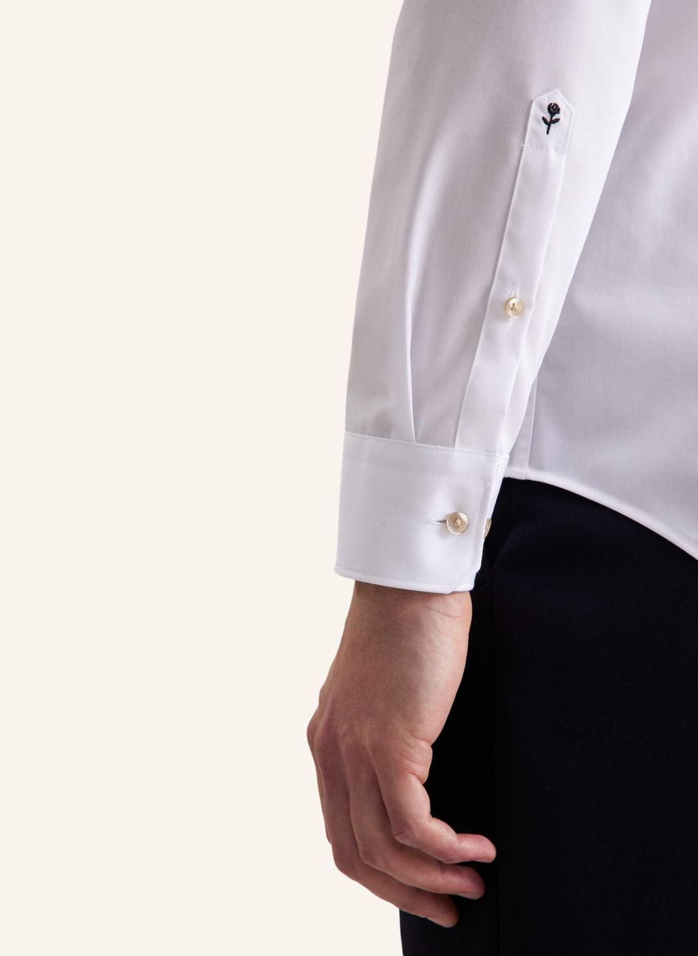 seidensticker Business Hemd Shaped Fit: WEISS