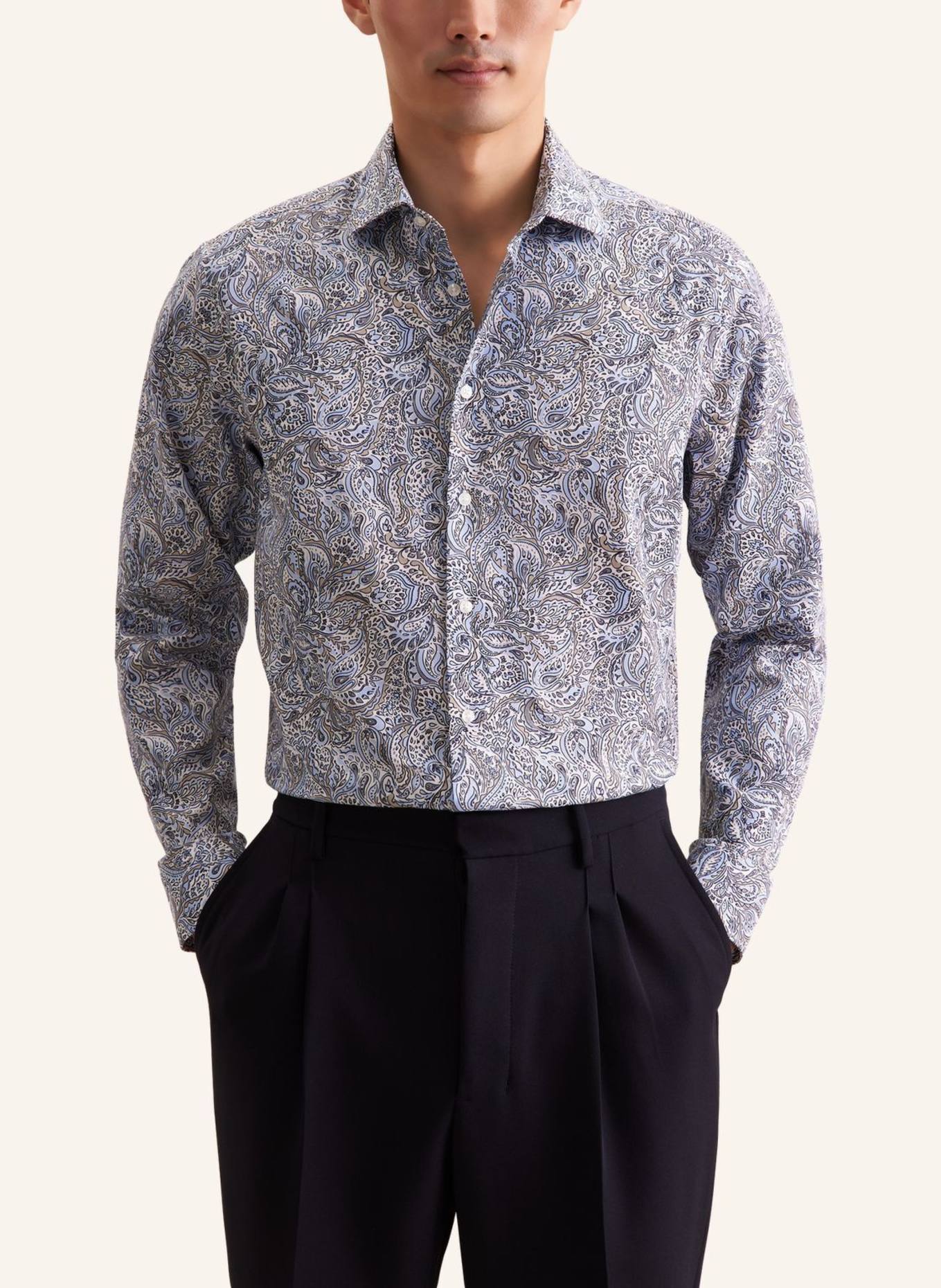 seidensticker Business Hemd Comfort Fit: HELLBLAU