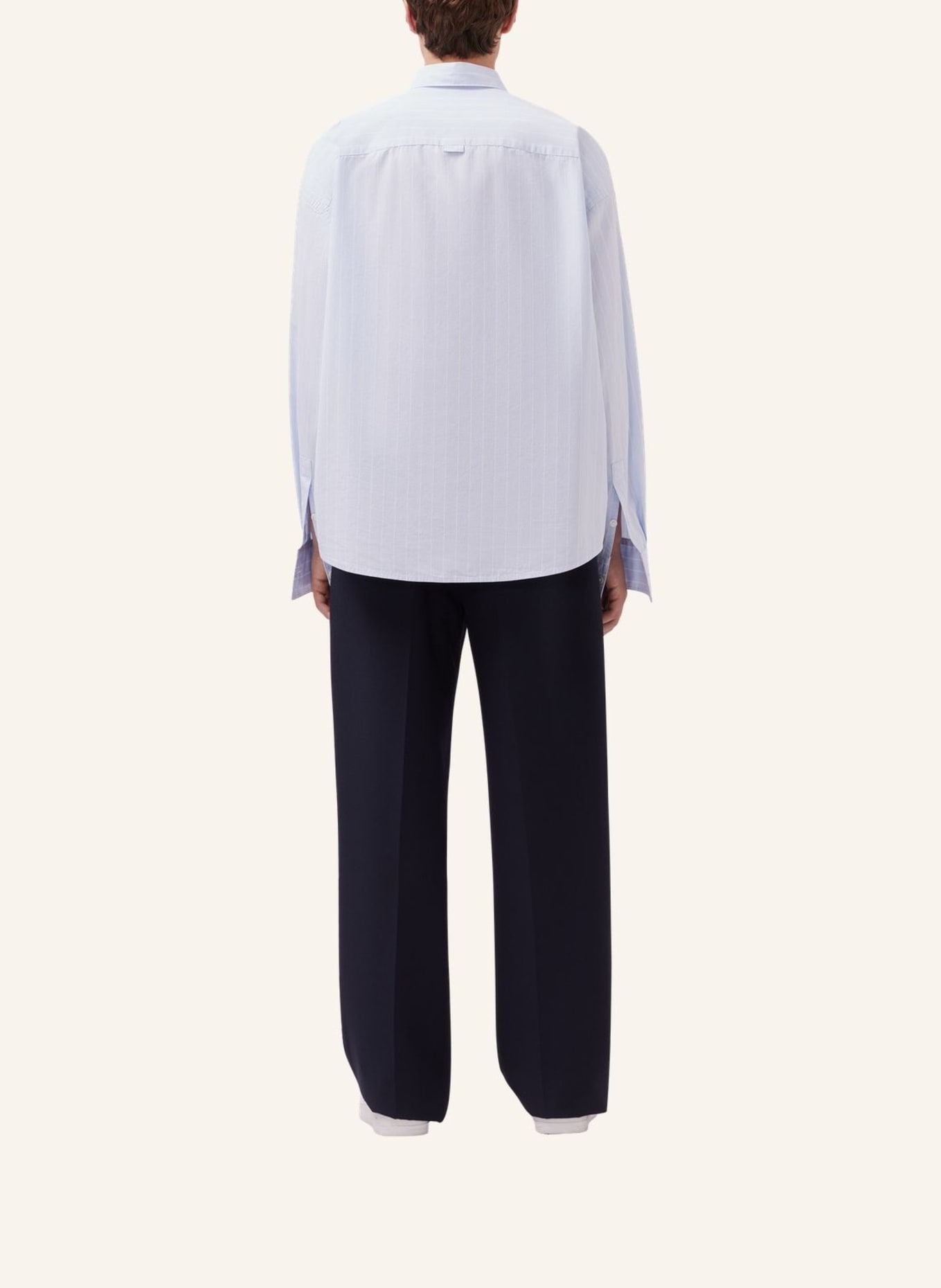 studio seidensticker Fashion-Hemd Oversized: HELLBLAU