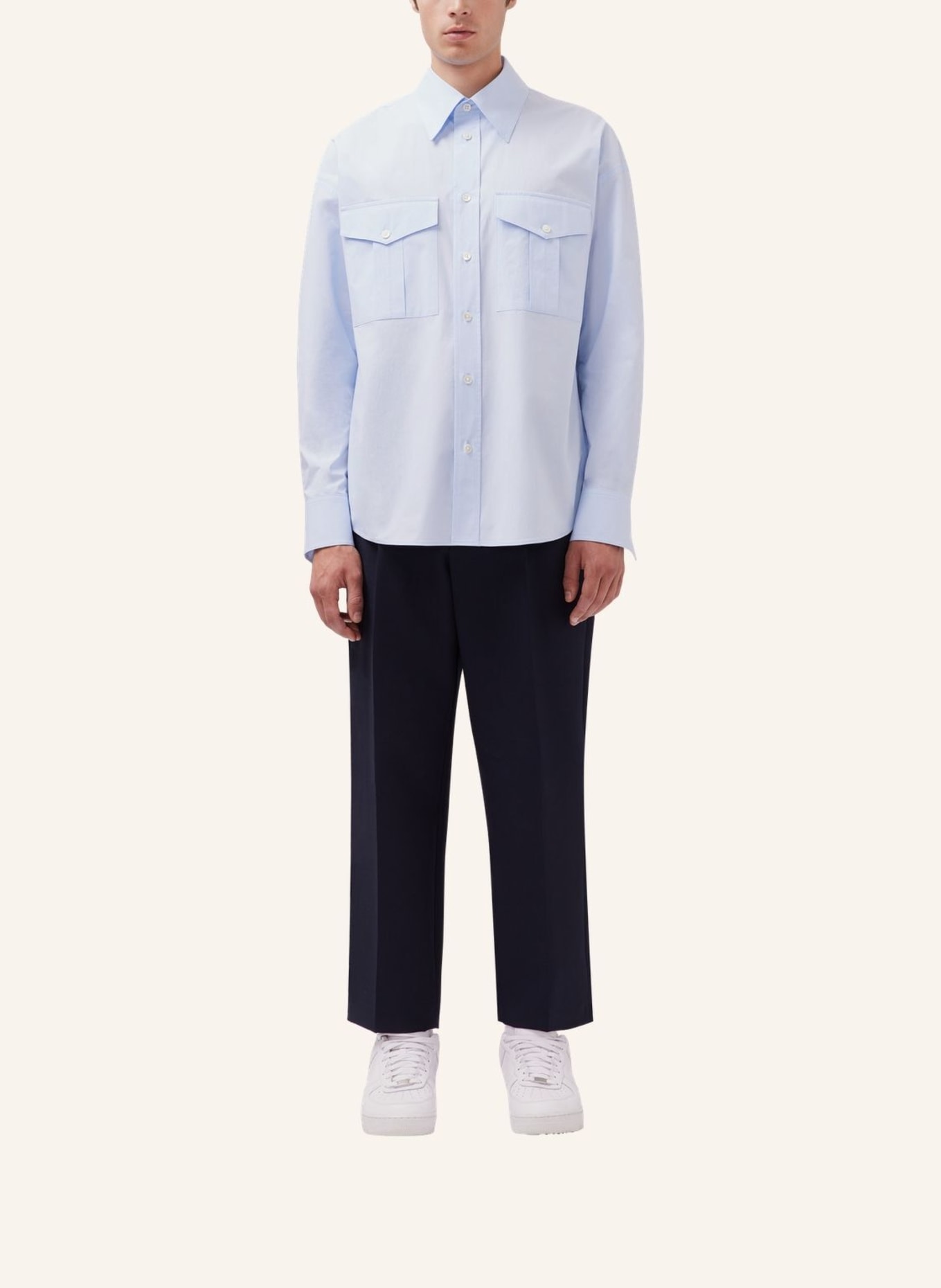 studio seidensticker Hemd Regular Fit: HELLBLAU