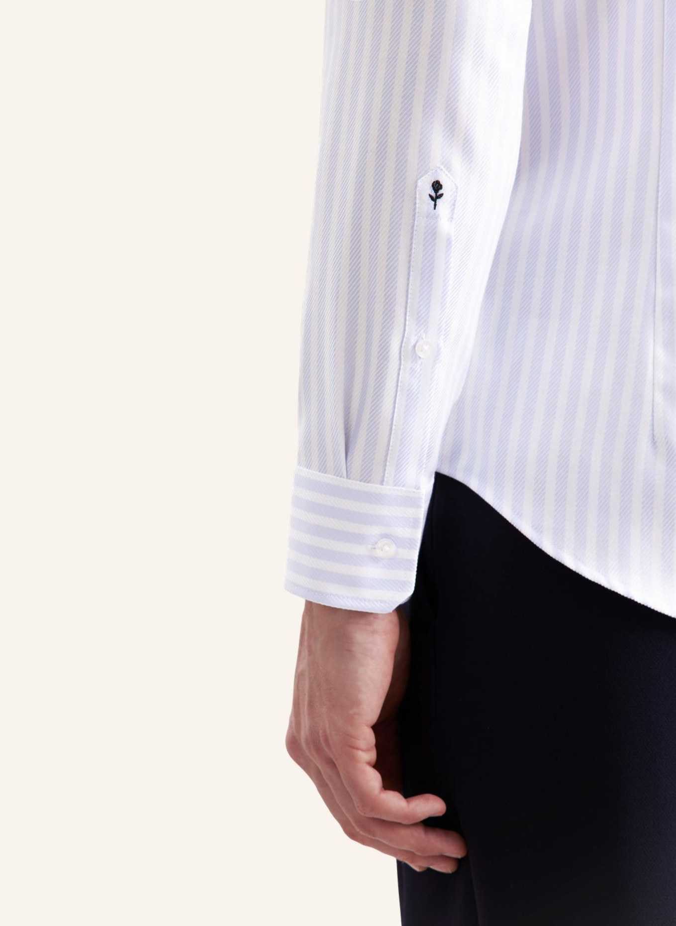 seidensticker Business Hemd Slim Fit: HELLBLAU