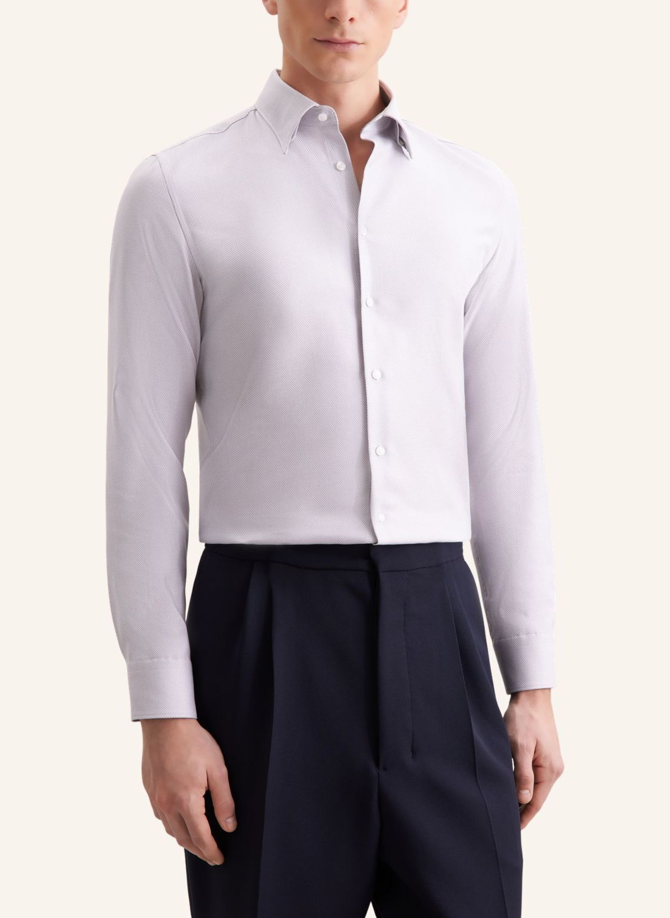 seidensticker , Business Hemd Slim Fit: GRAU