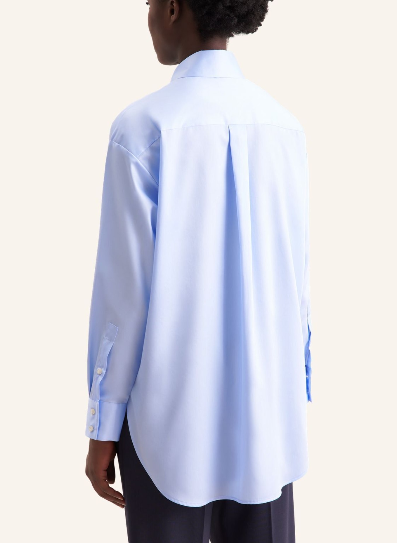 seidensticker Oversizebluse: HELLBLAU