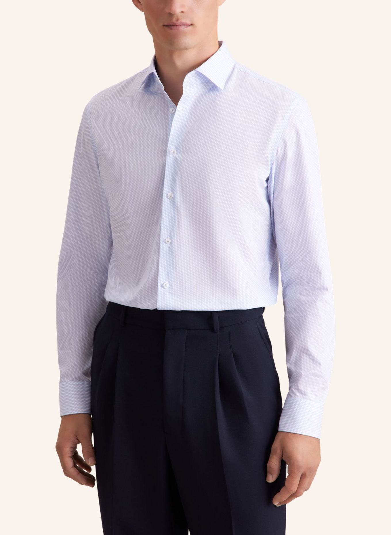 seidensticker Business Hemd Slim Fit: HELLBLAU