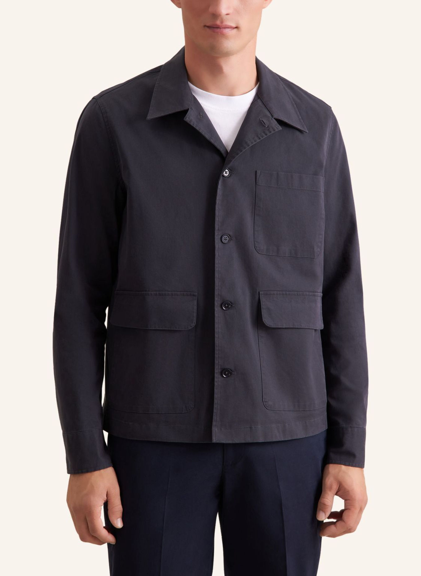 seidensticker Jacke Regular Fit: GRAU