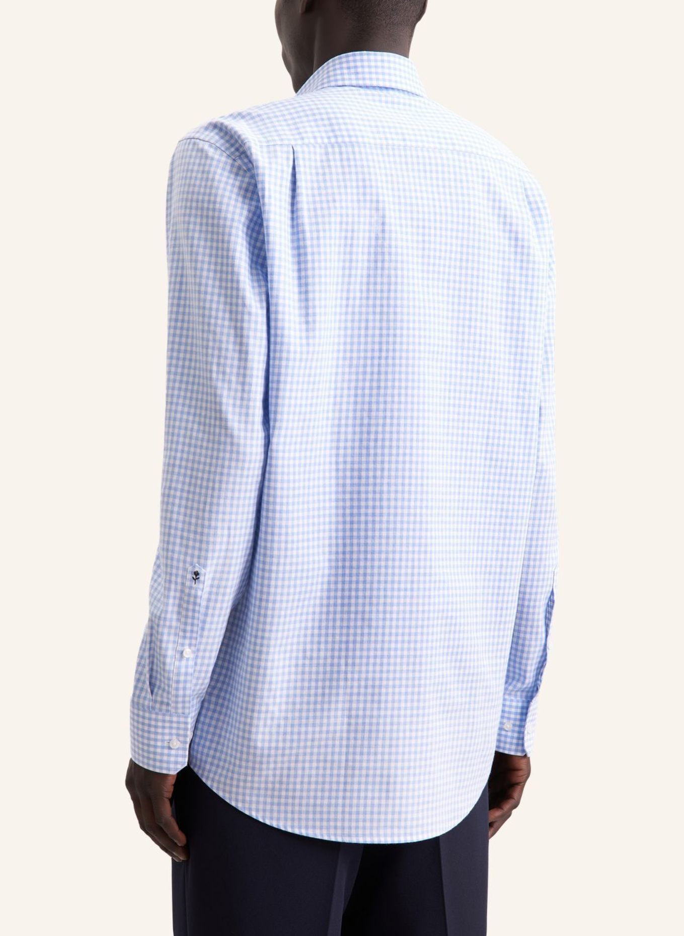 seidensticker Flanellhemd Regular Fit: BLAU